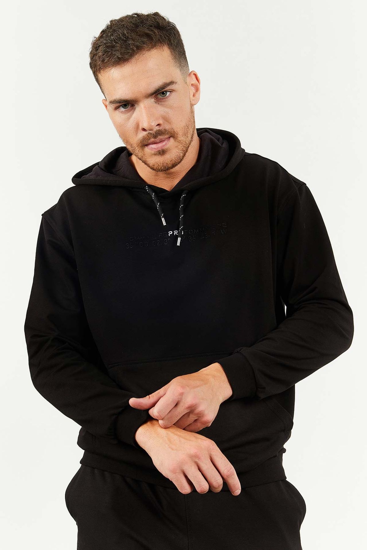 TOMMY Oversized Hooded Sweatshirt And Pants Set 3
