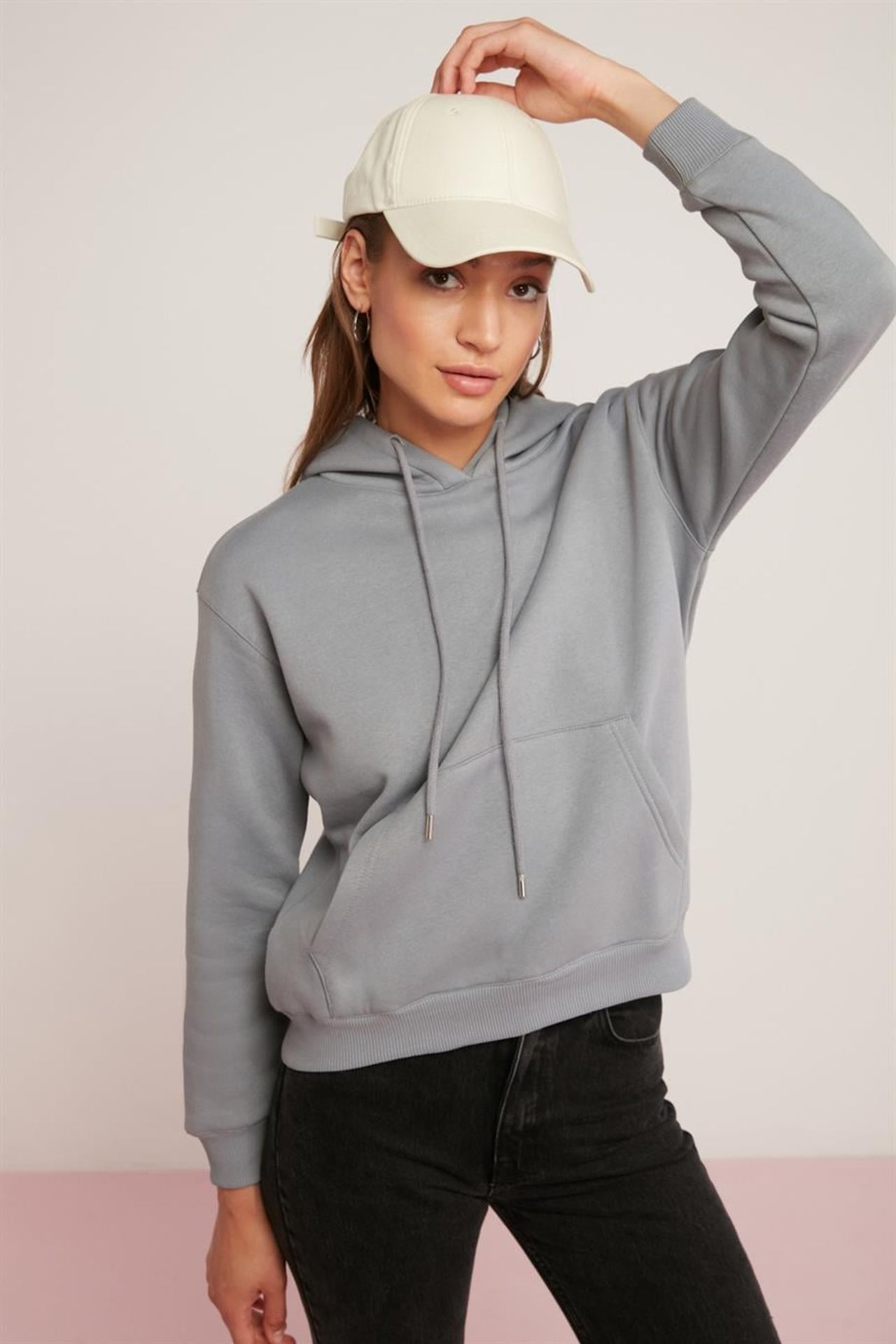 ETHIQUET Relaxed Hooded Pocket Hoodie 3