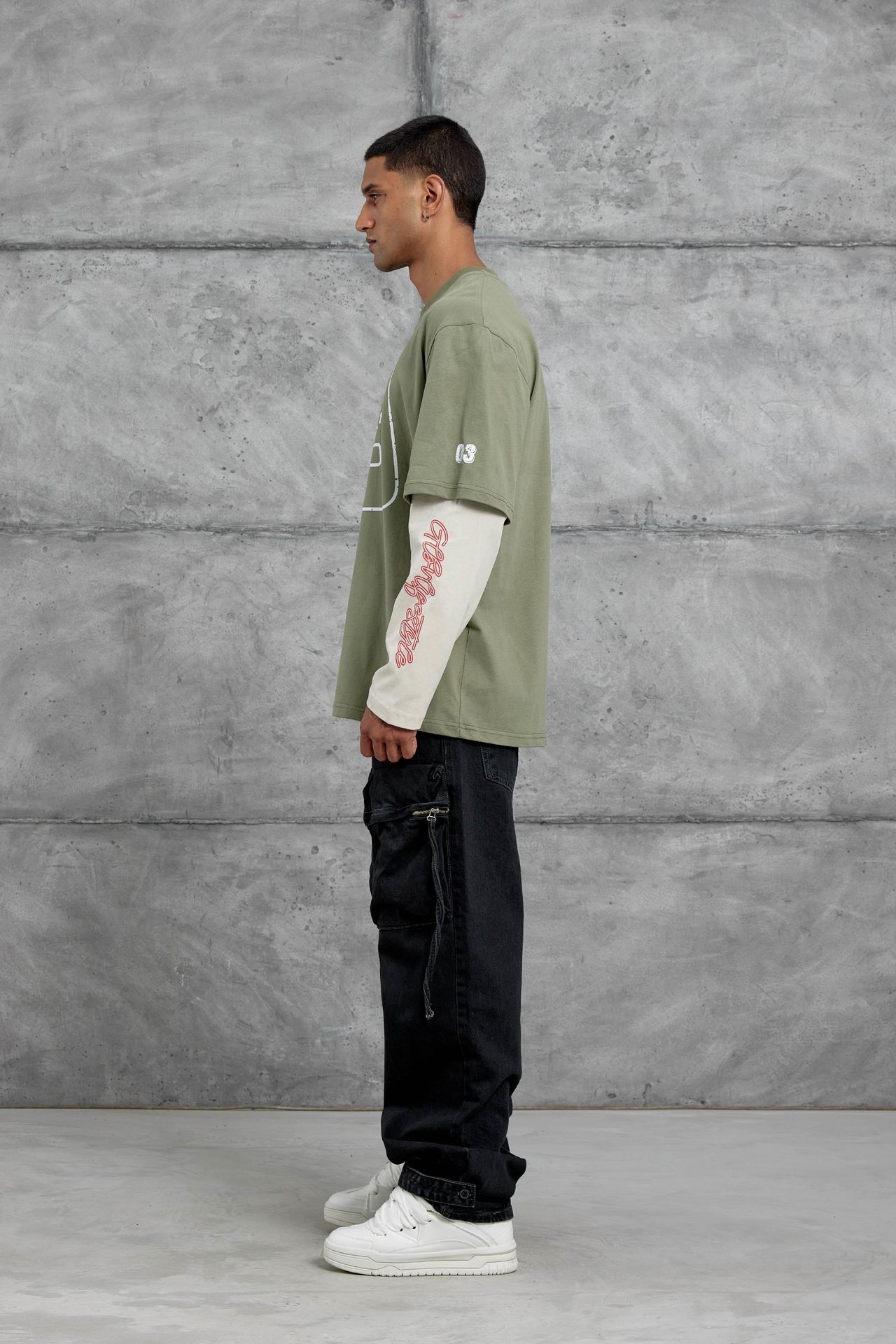 NOMARC Rahat Uzun Kollu Bisiklet Yaka Sweatshirt 6