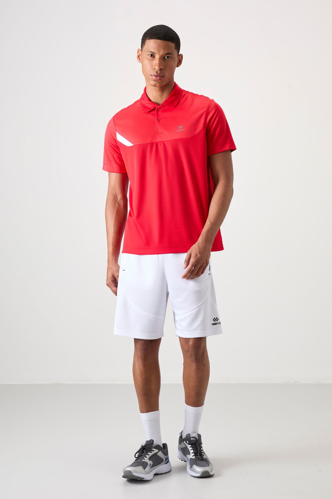 TOMMY Men's Polo Collar Short Sleeve T-Shirt 2