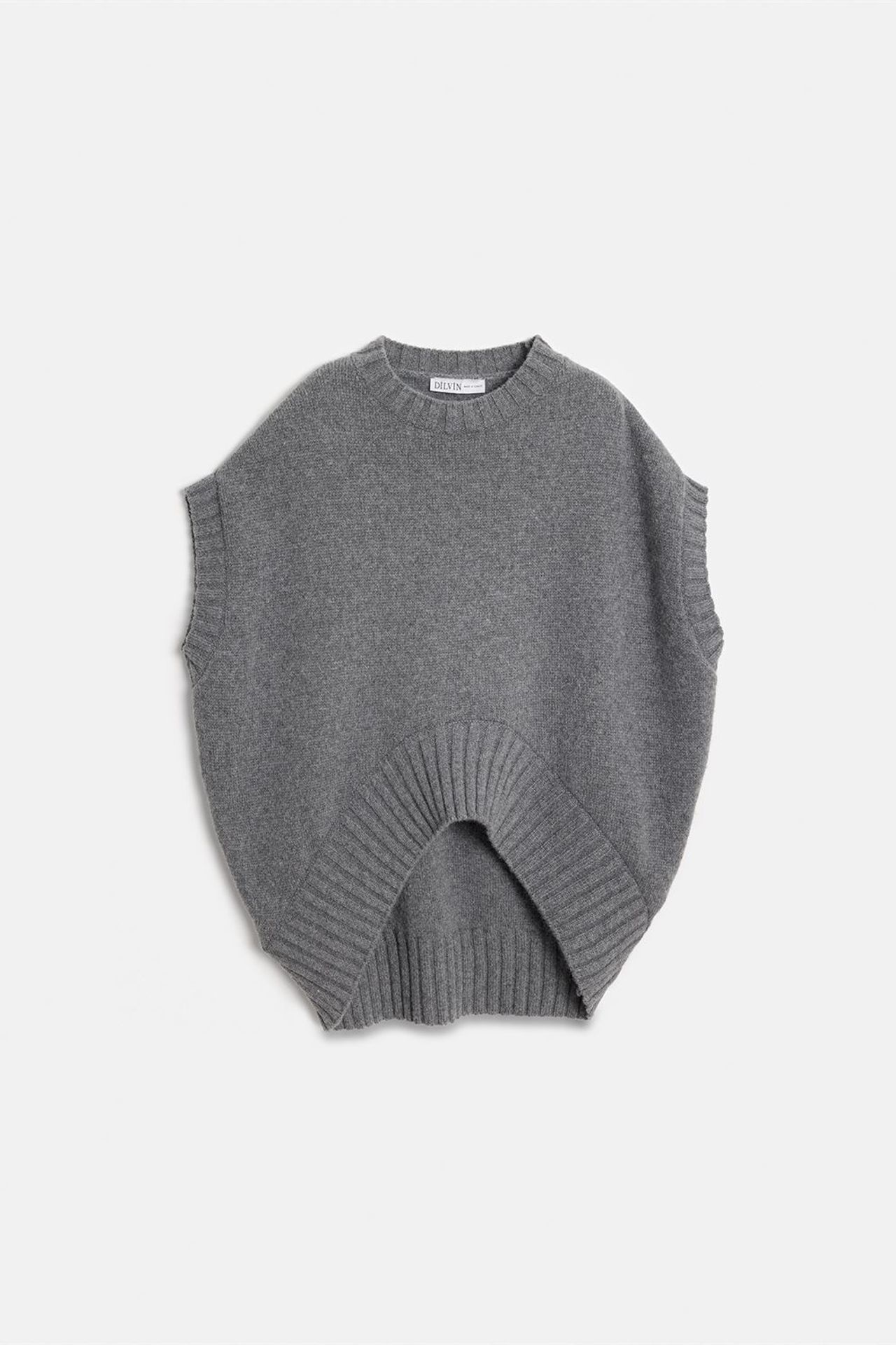 DILVIN Oversize Fitilli Örme Süveter 6