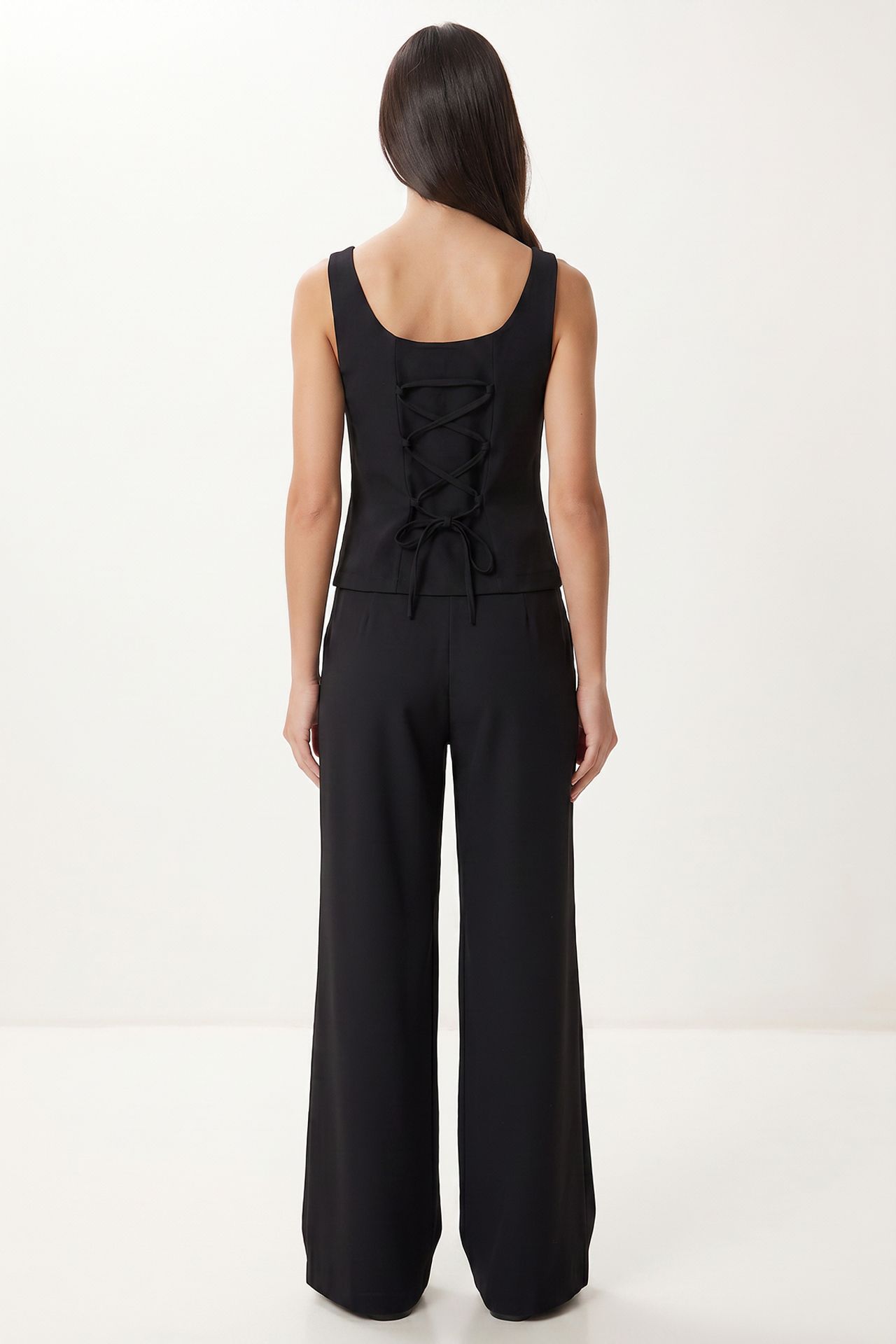 ISTANBUL Women’s Two-piece Vest And Wide-leg Trouser Set 5
