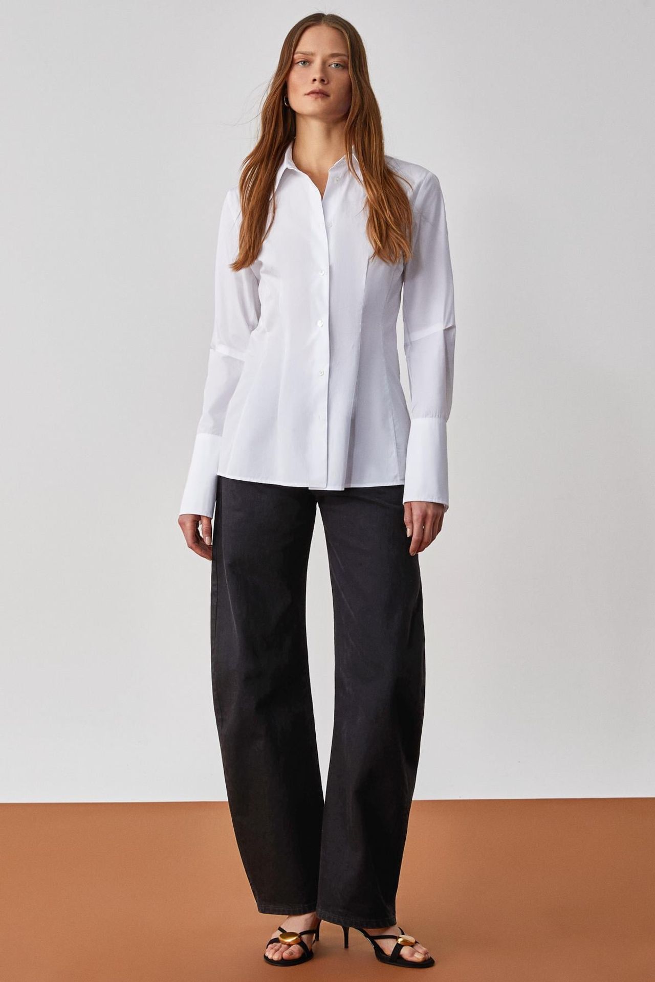 GRIMELANGE Long Sleeve Button Shirt 1