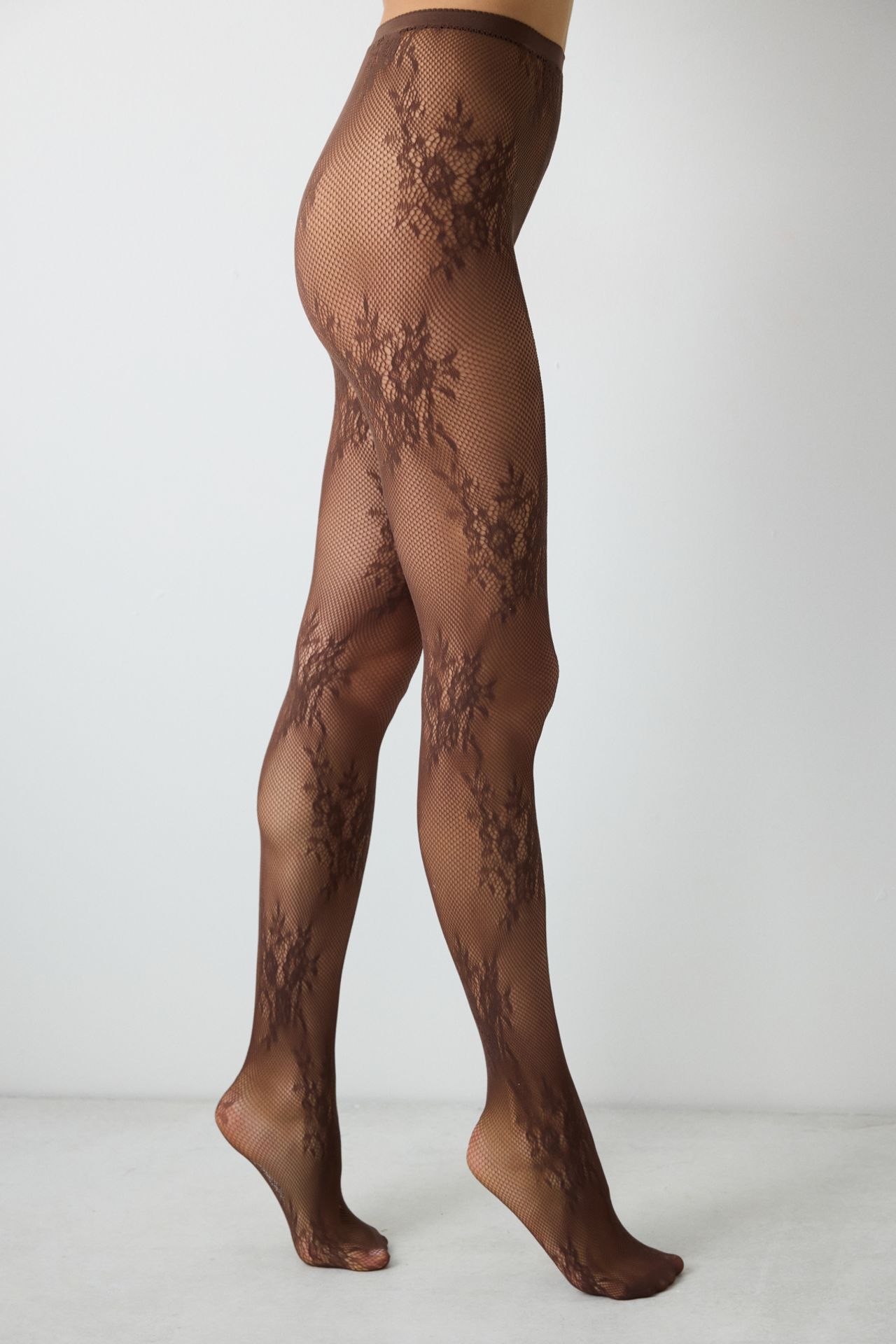 PENTI Roses Fishnet Tights 1