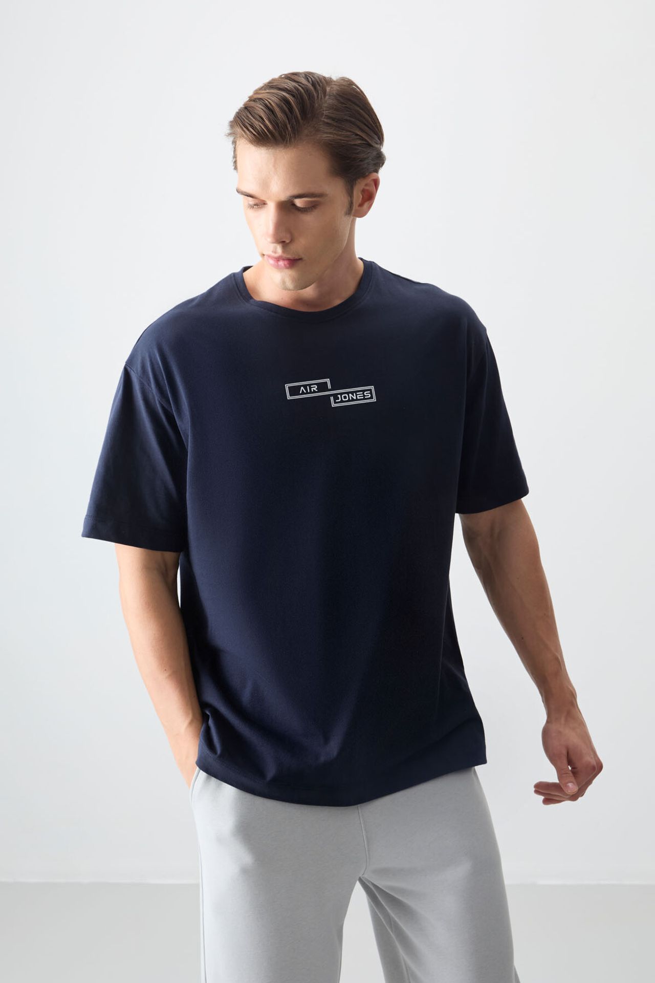 TOMMY Oversized Cotton Printed T-Shirt 1