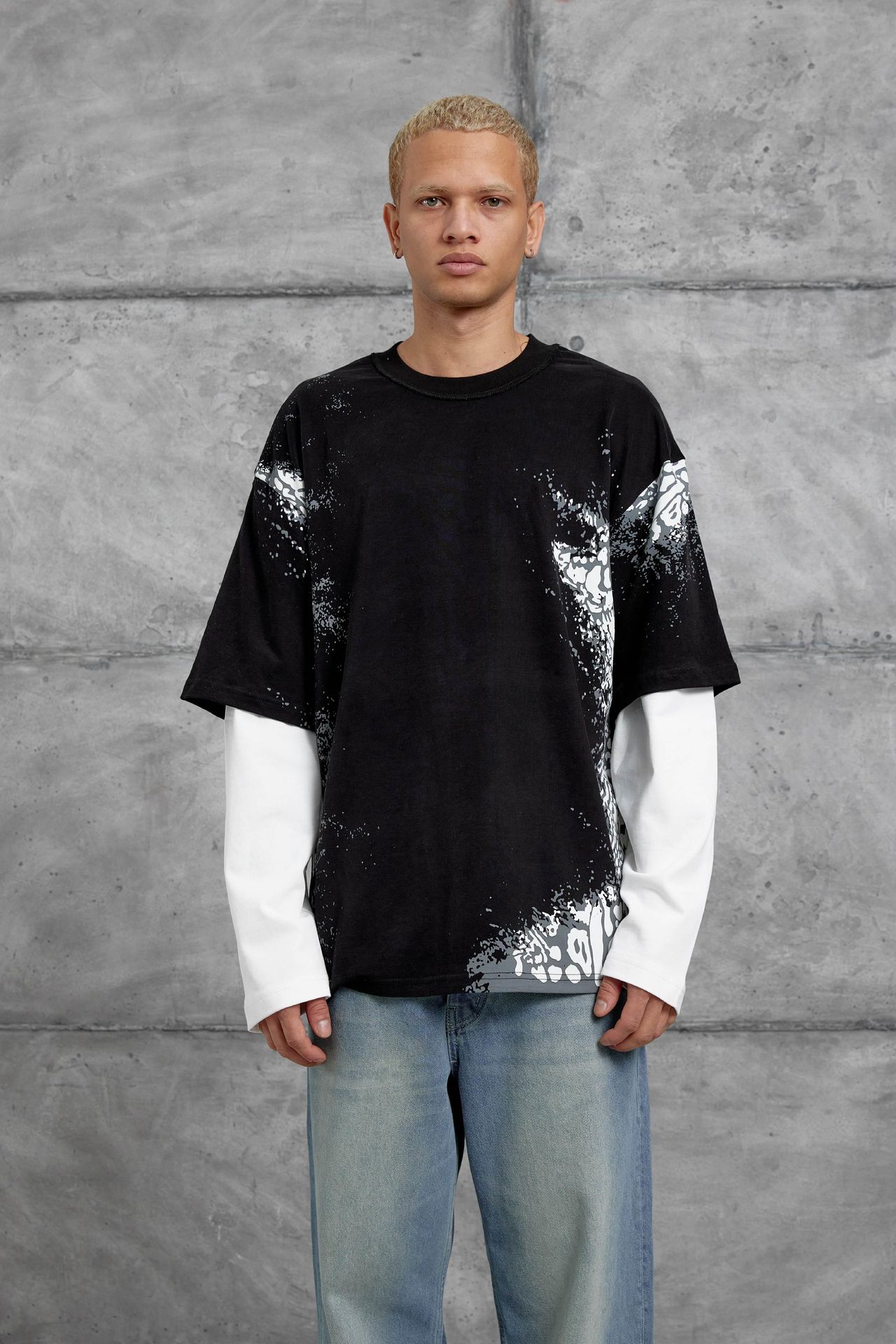 NOMARC Düz Bisiklet Yaka Sweatshirt 1