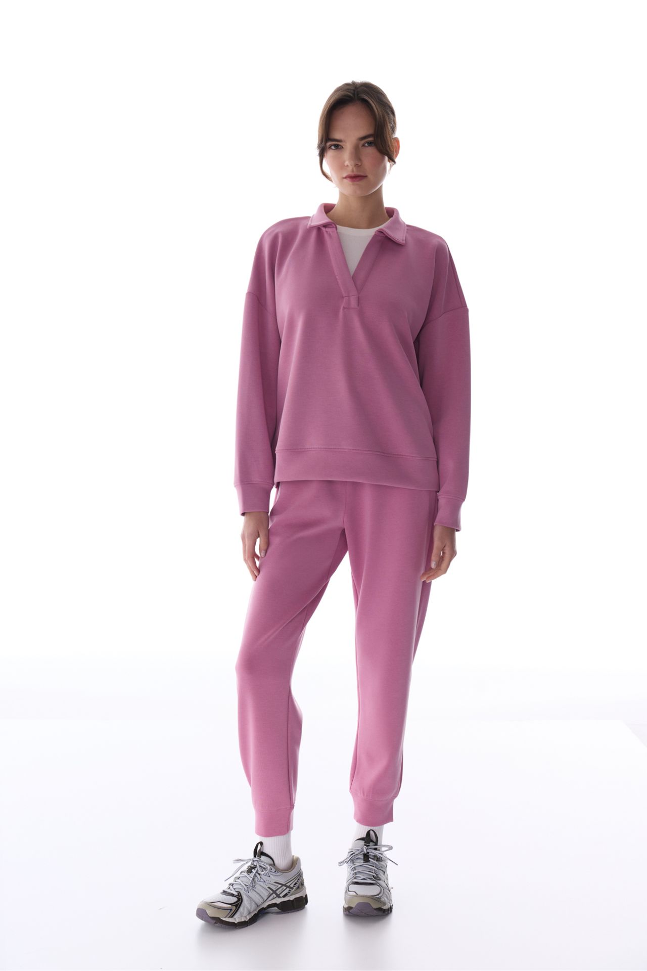 PENTI Polo Collar Modal Sweatshirt 3