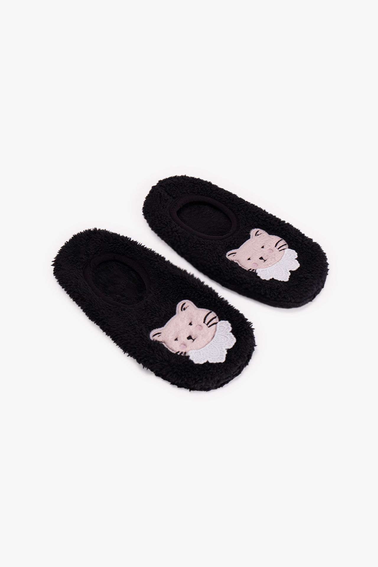 PENTI Midnight Mood Cat Pattern Slipper Socks 3