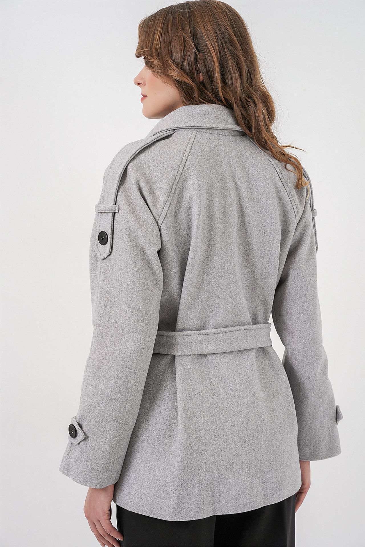 BDART Textured Gabardine Buttoned Coat 7