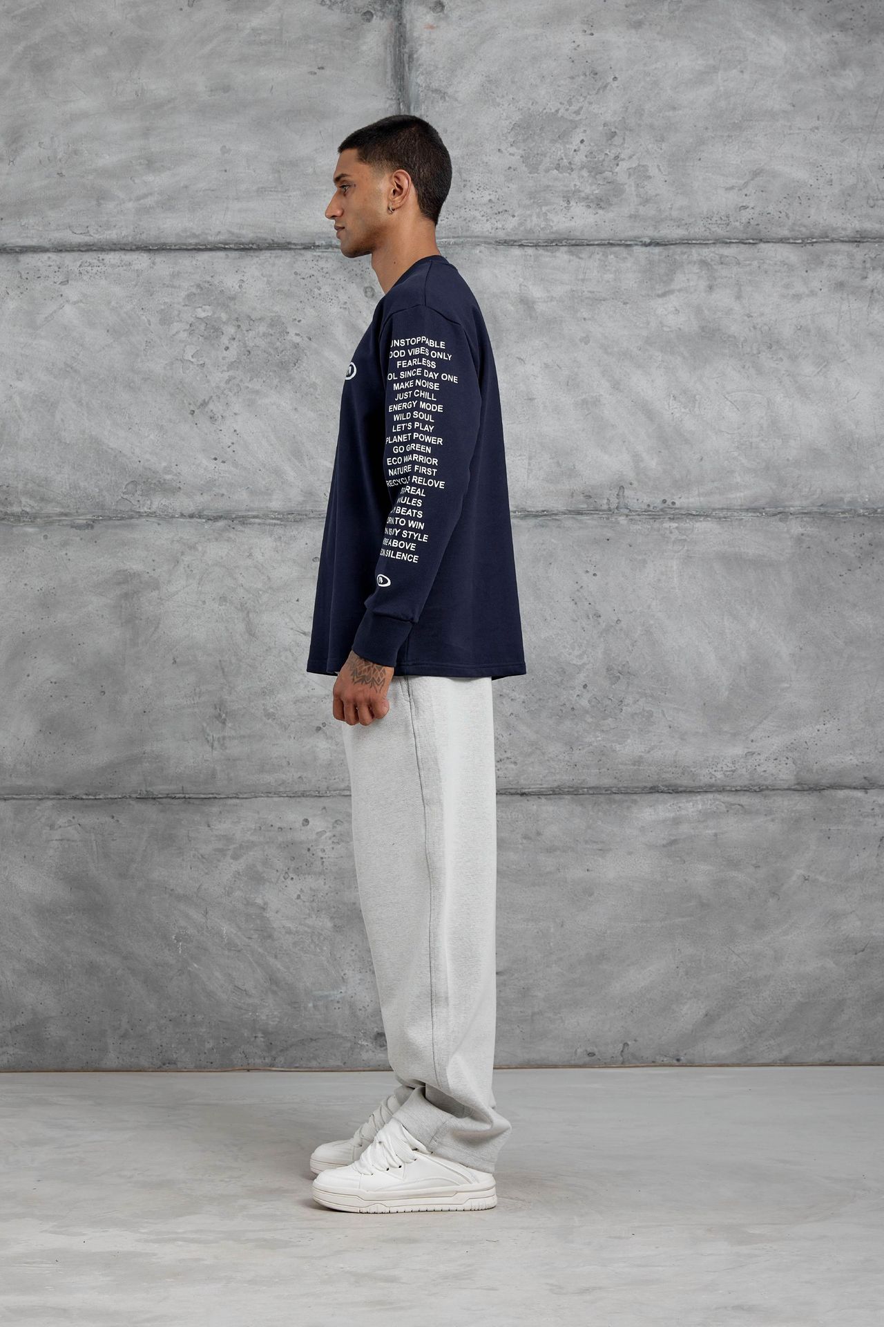 NOMARC Rahat Bisiklet Yaka Sweatshirt 4
