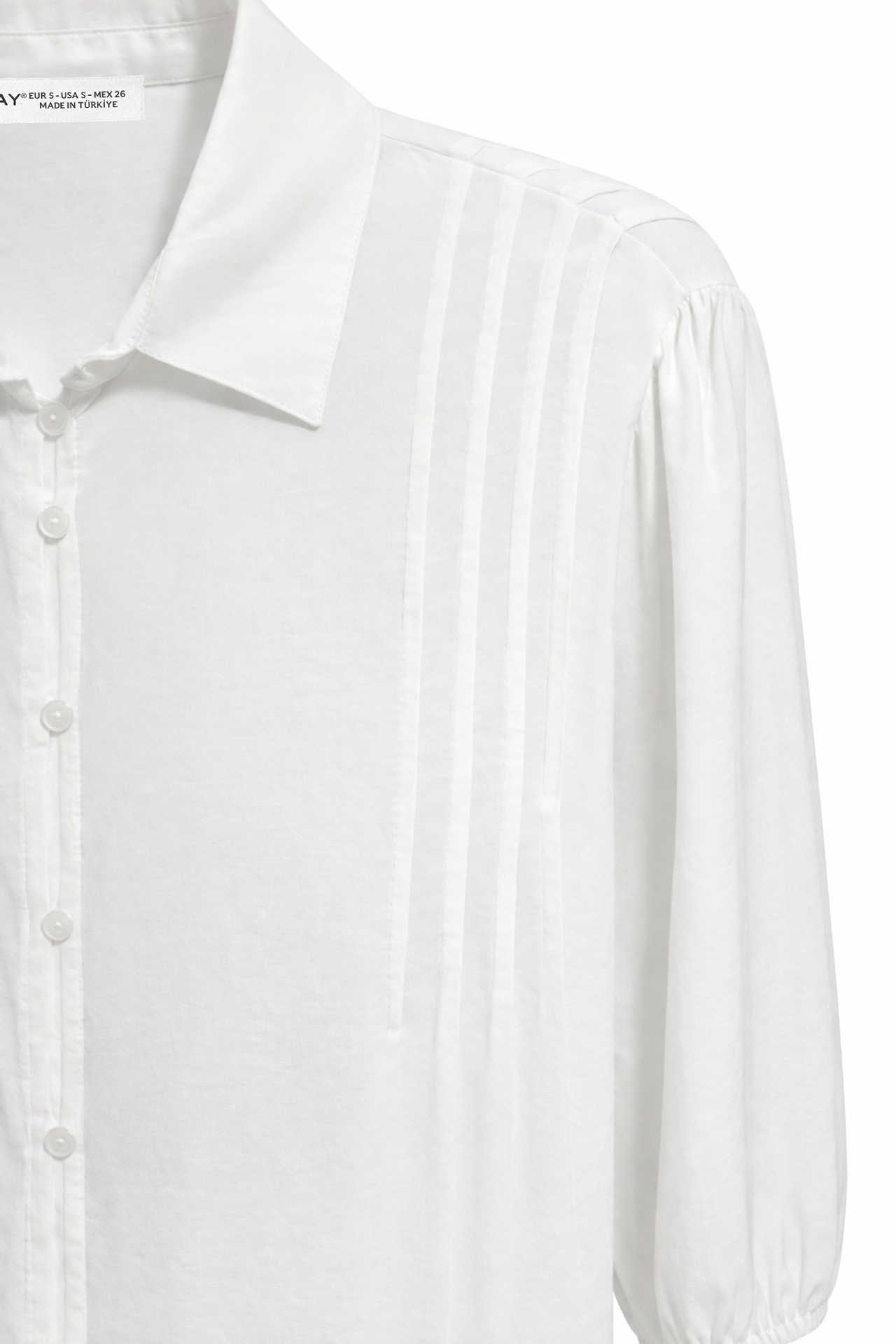 MIXRAY Textured Ribbed Long Sleeve Button-Up Shirt 4