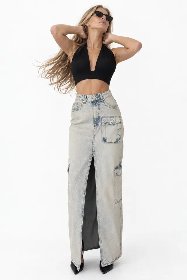 SQUALO Cotton Skirt