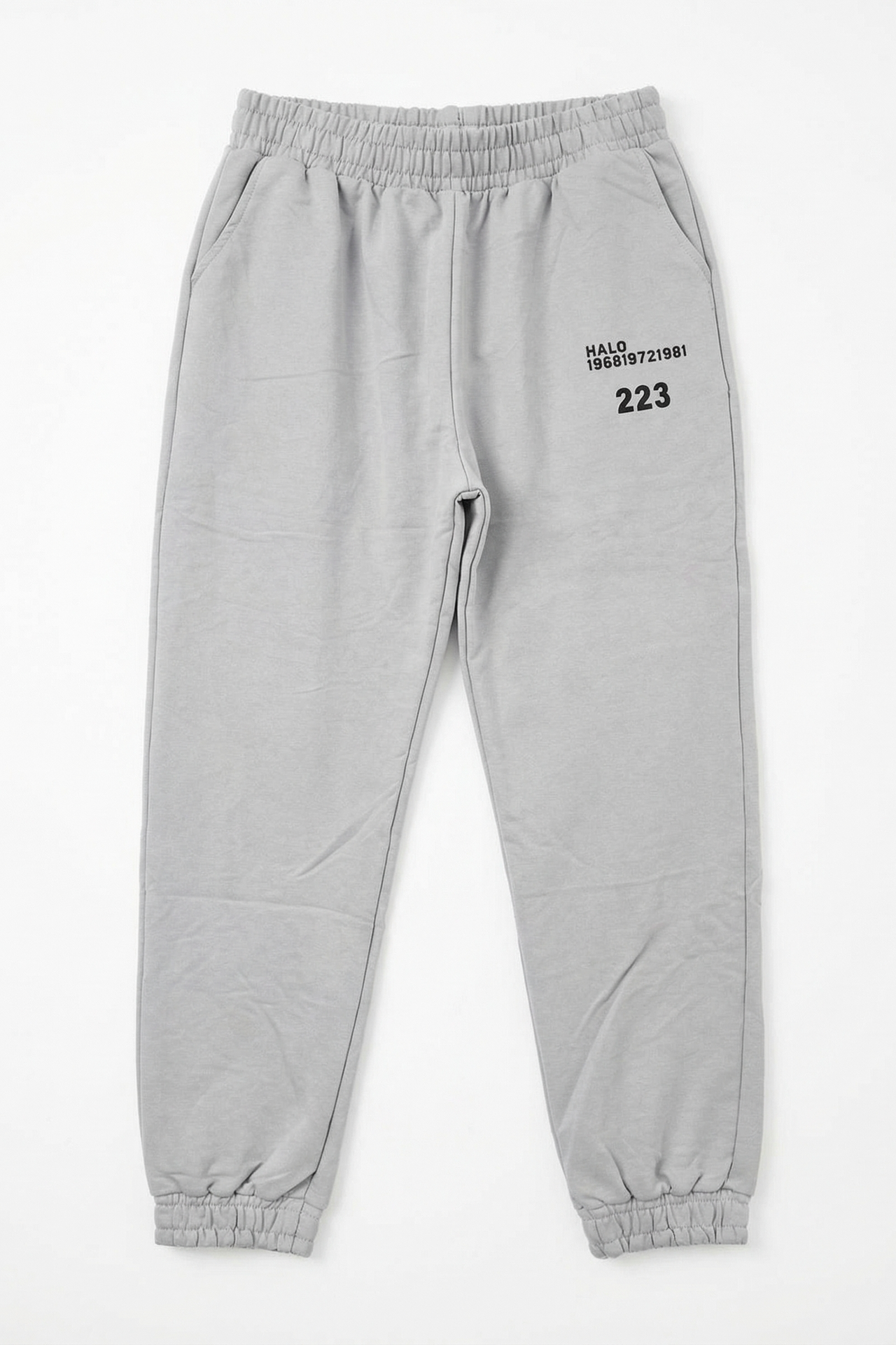 MY FASHION Mid-Waist Printed Cotton Lycra Joggers 6