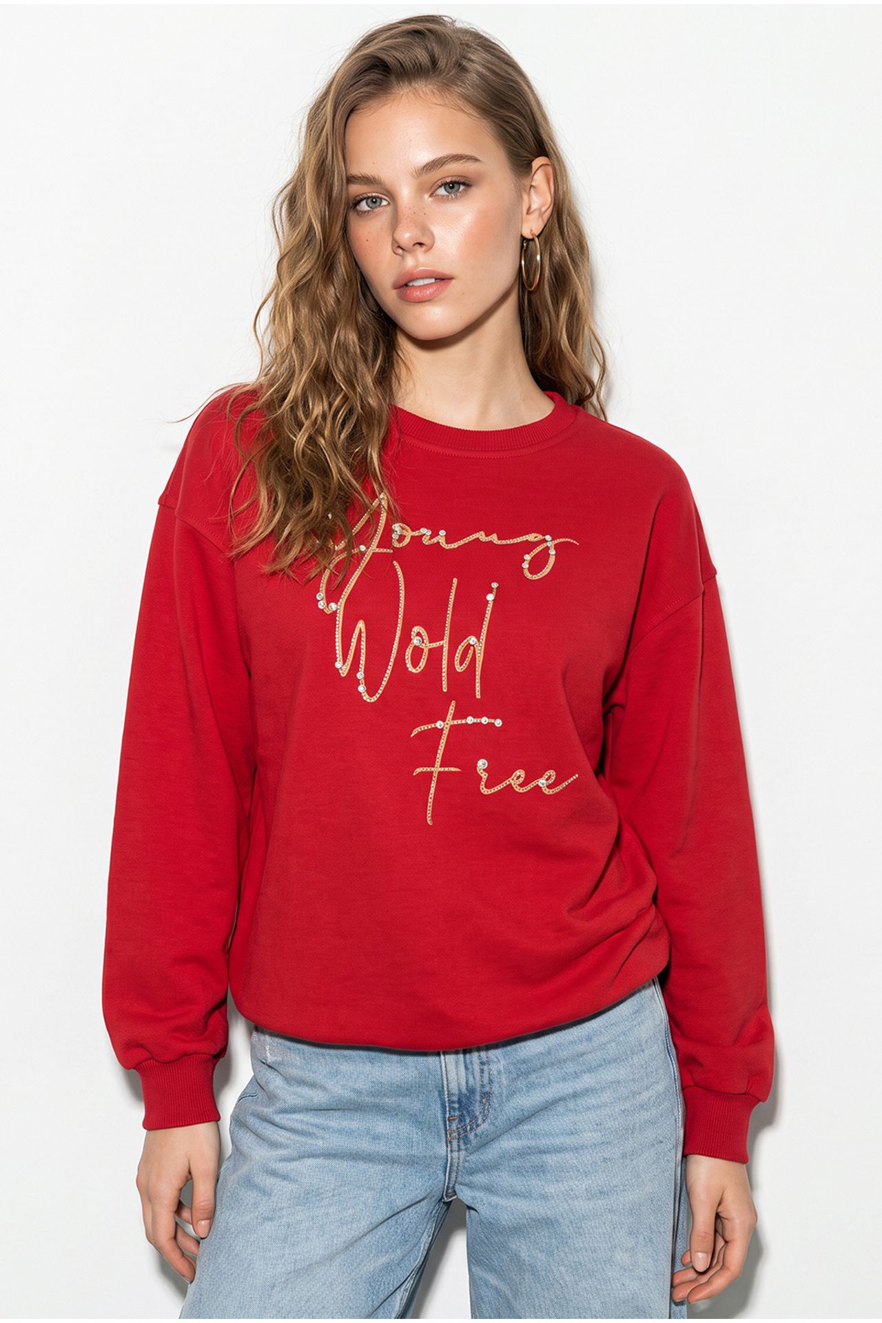 LUCCI Kadın Sweatshirt 3