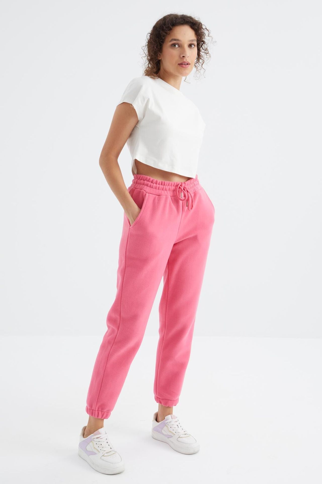 TOMMY Women's High Waist Jogger Sweatpants 6
