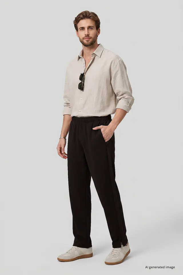 TOMMY Men's Viscose Blend Sweatpants