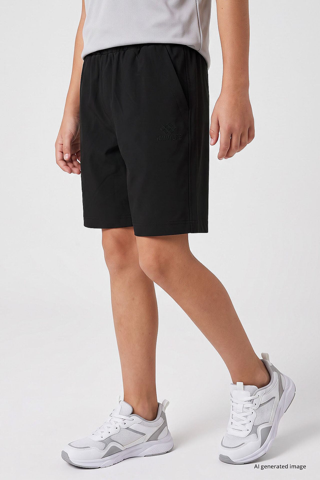 TOMMY Youth Drawstring Waist Shorts 3