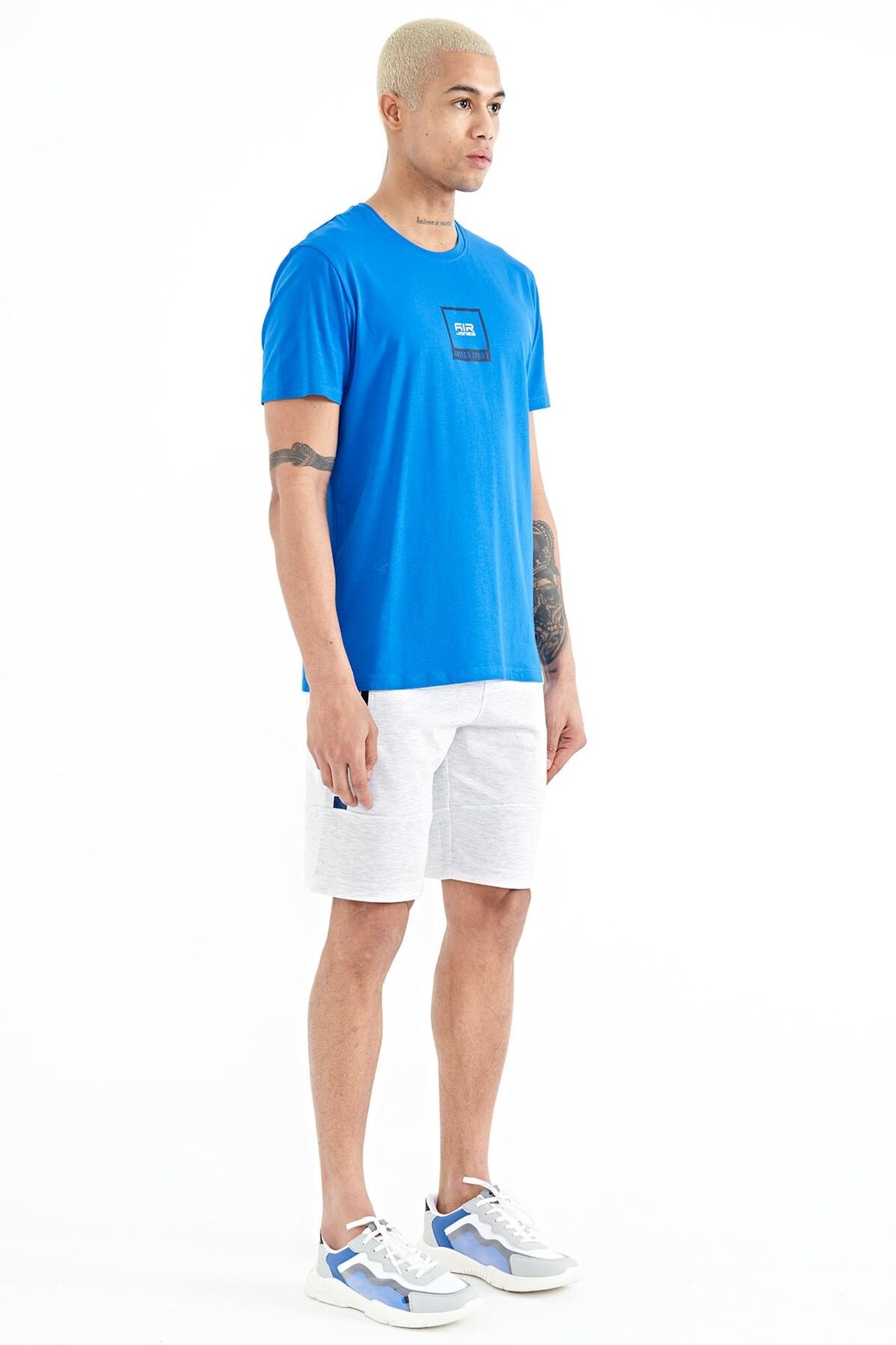 TOMMY Men's Solid Knit Sweat Shorts 6