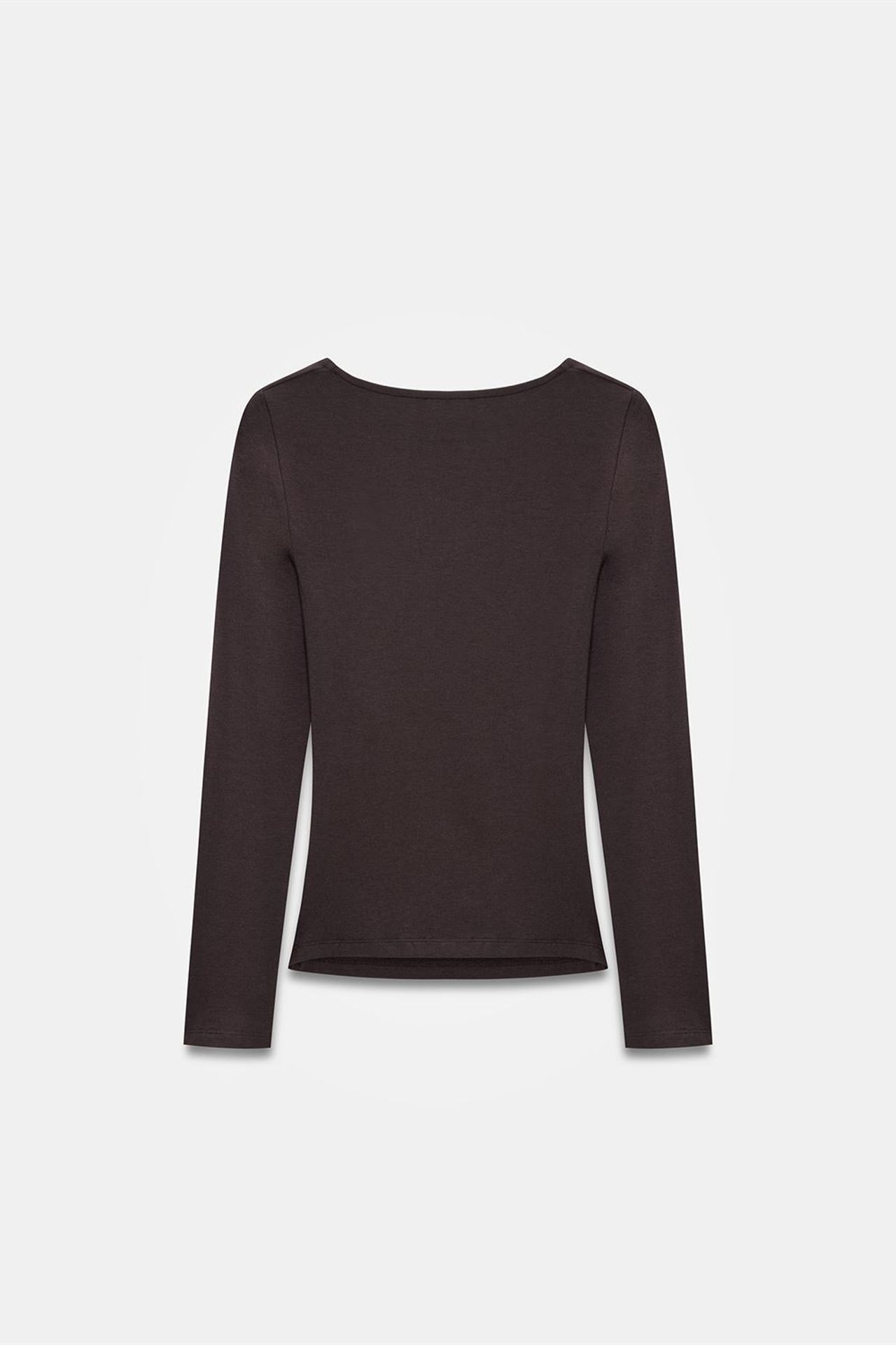 DILVIN Slim Fit V-Neck Knit Blouse 6