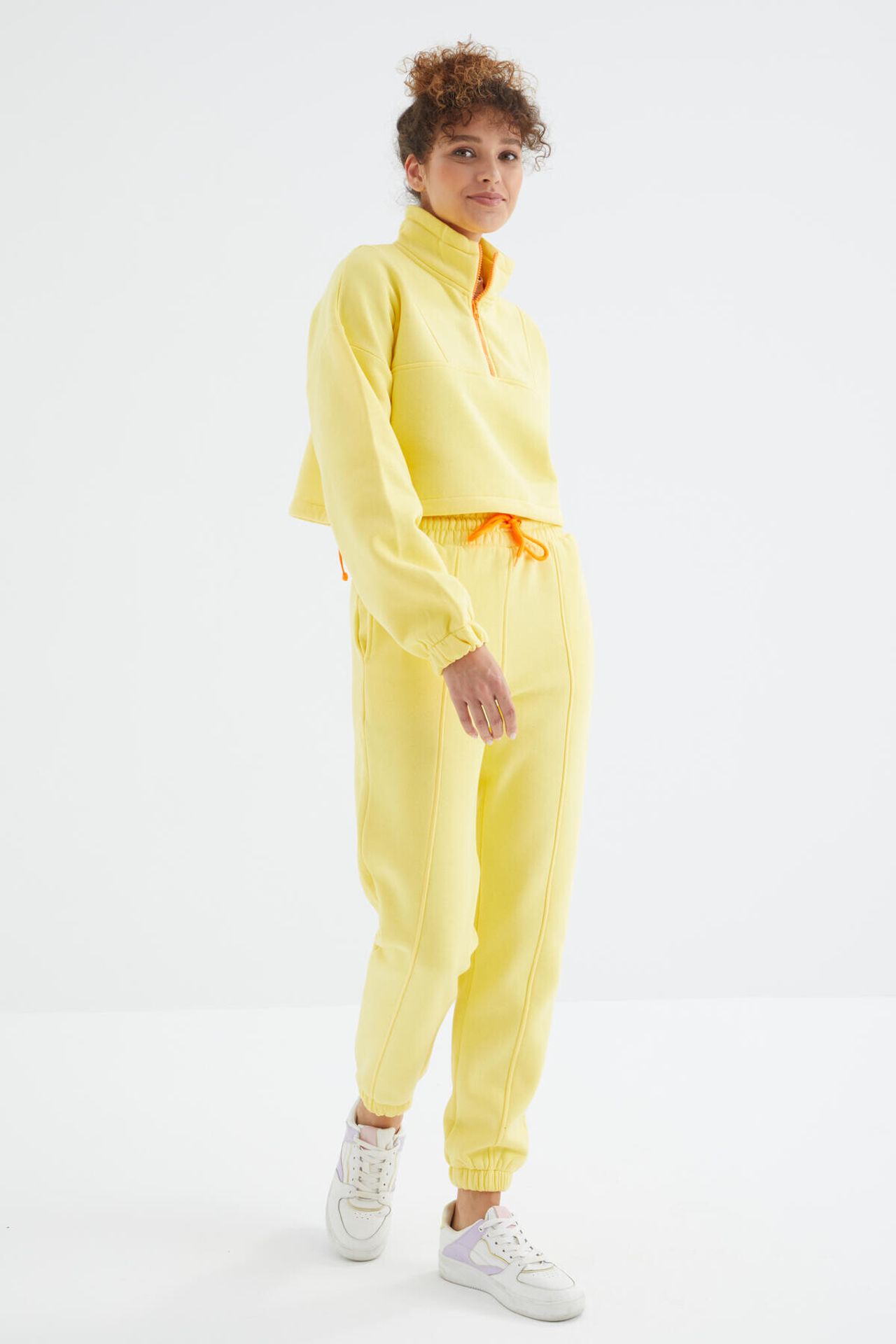 TOMMY Oversized Fleece Sweatshirt And Pants Set 5