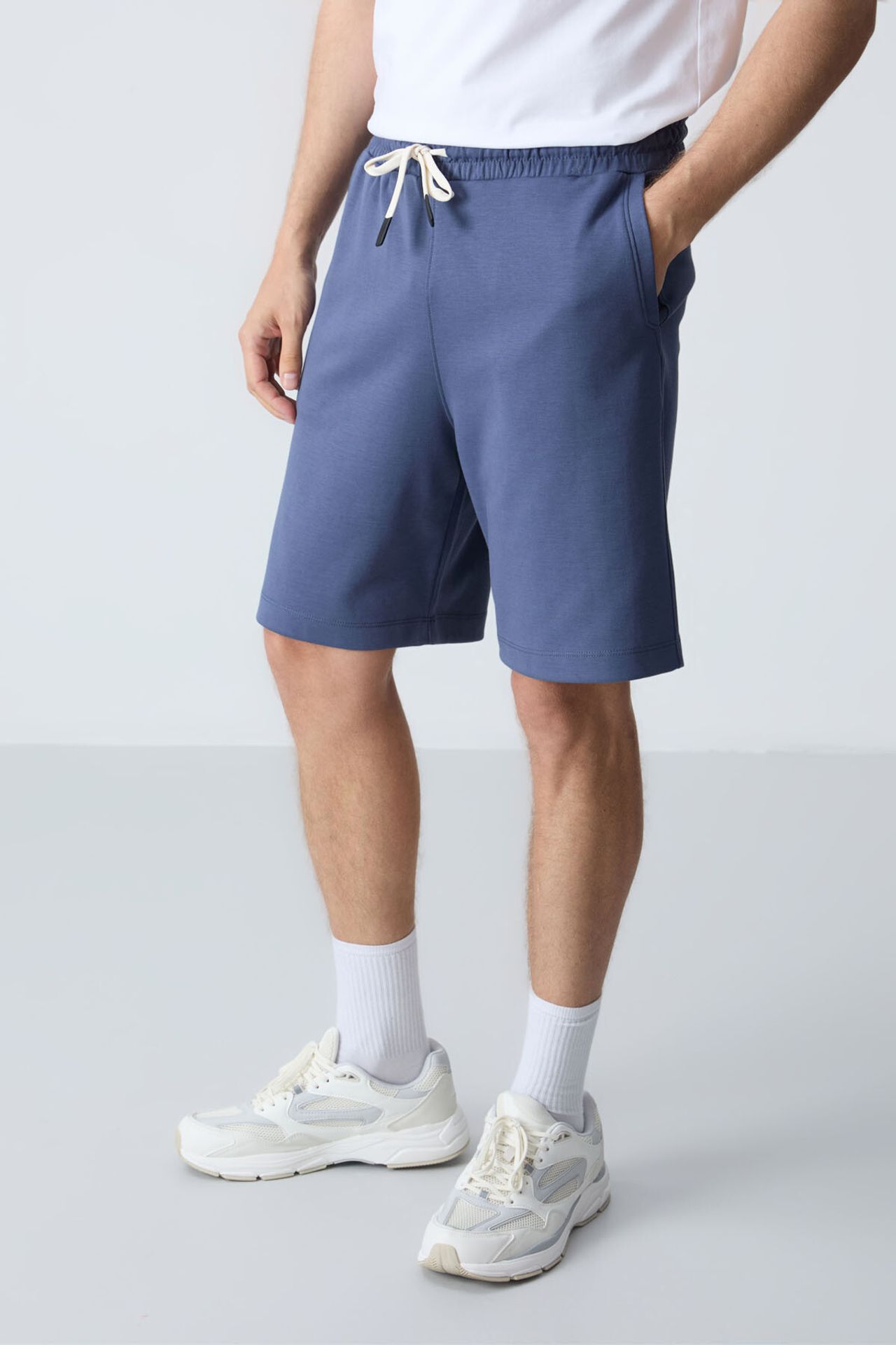 TOMMY Men's Cotton-Blend Sweat Shorts 2