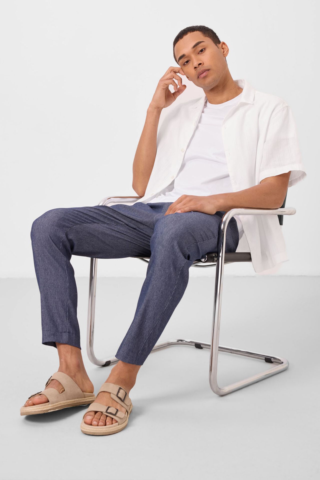 TOMMY Men's Straight-Leg Gabardine Chinos 1