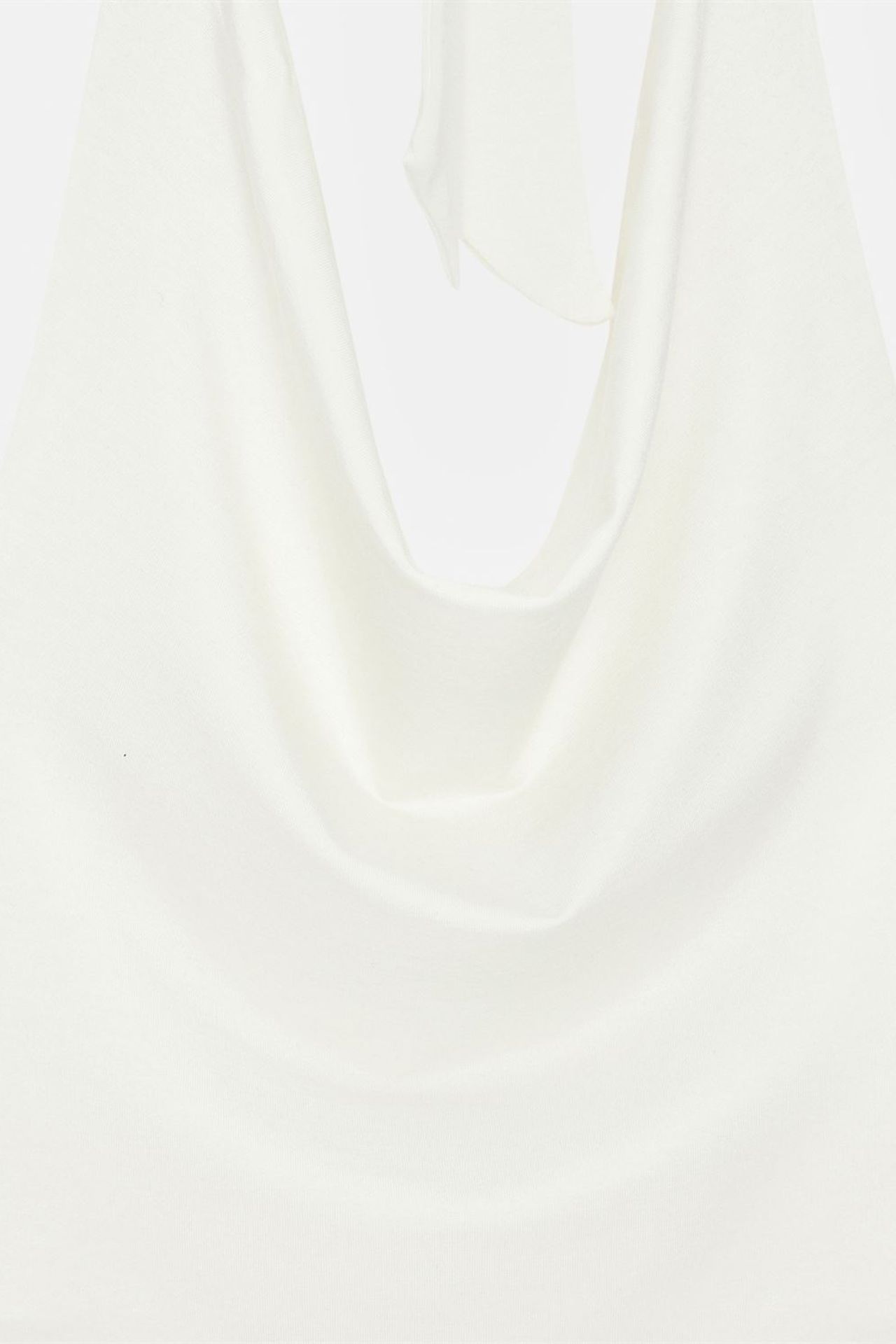 DILVIN Sleeveless Cowl Neck Tie Blouse 7