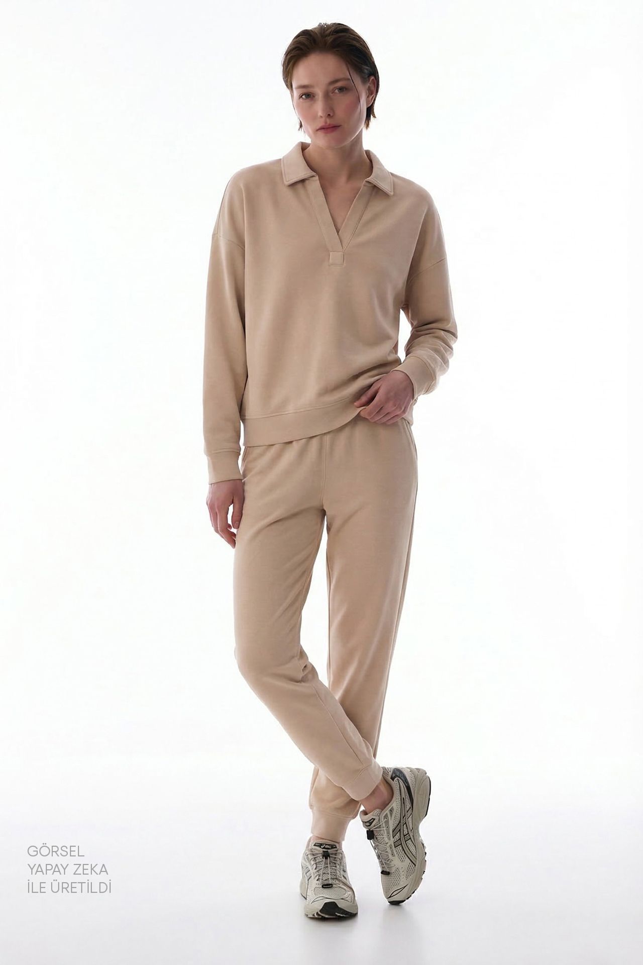 PENTI Polo Collar Modal Sweatshirt 5