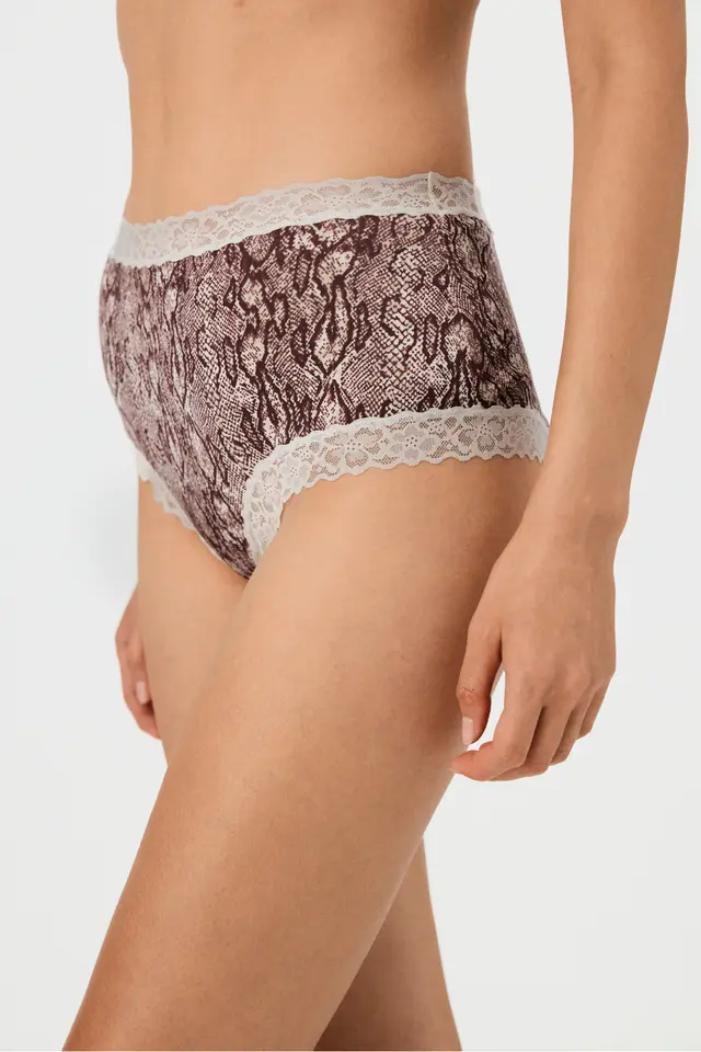PENTI Comfy Cotton High Waist Slip Briefs
