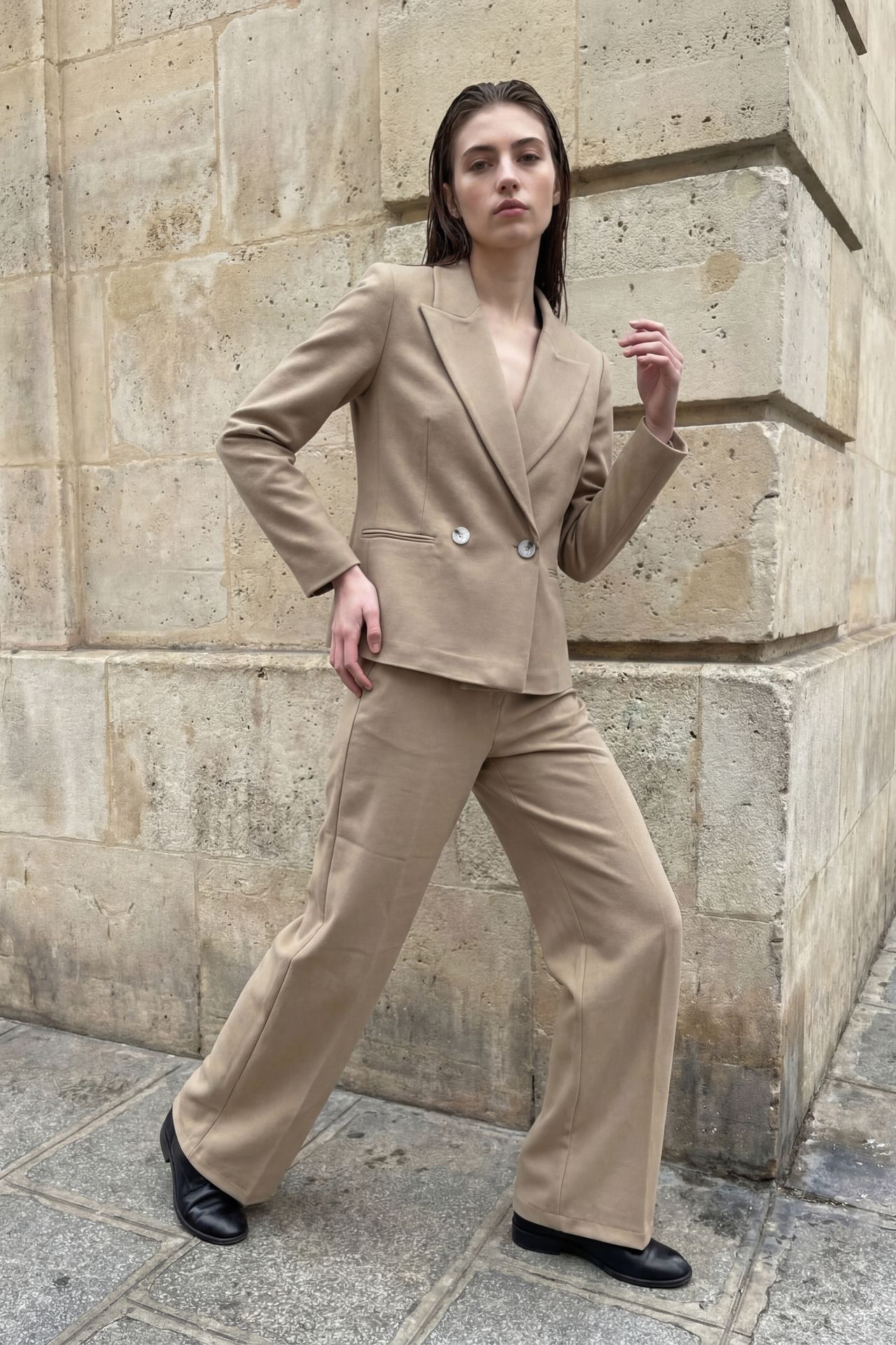 MY FASHION Classic Buttoned Blazer 4