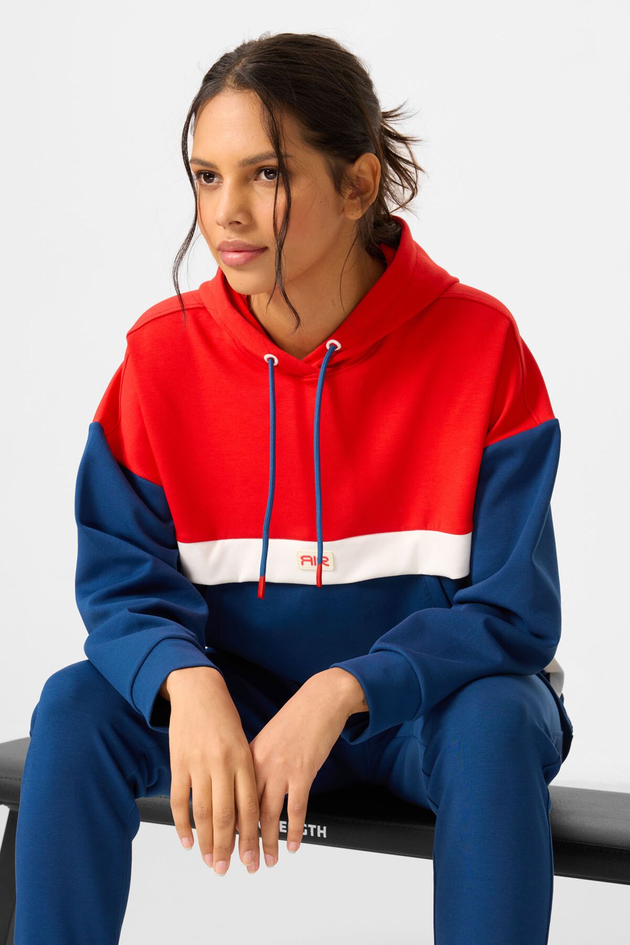 TOMMY Color-Blocked Hooded Sweatshirt And Pants Set 3