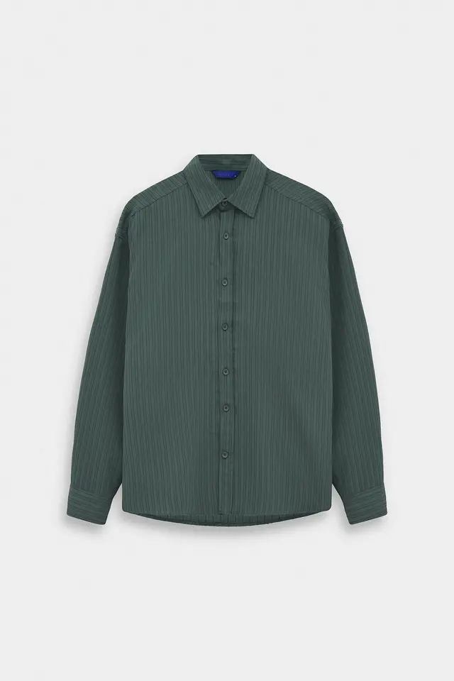 GIESTO Button-Front Shirt