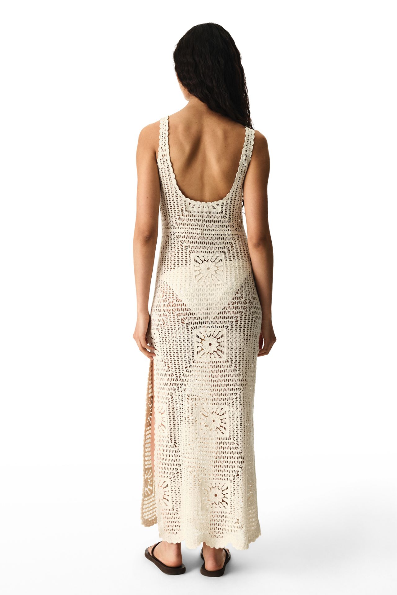 PENTI Aegean Lace-Pattern Dress