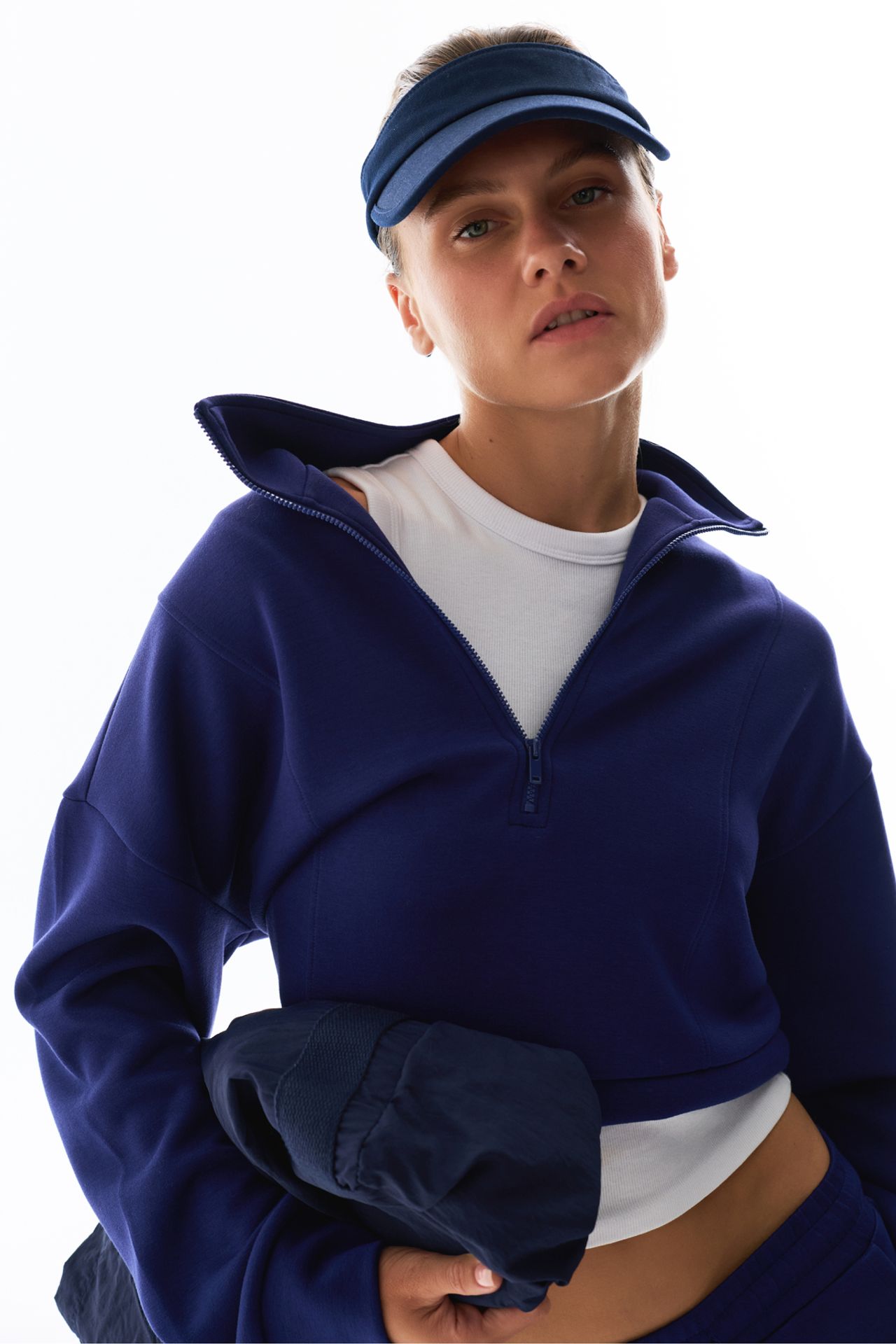 PENTI Silky Touch Half-Zip Sweatshirt 1