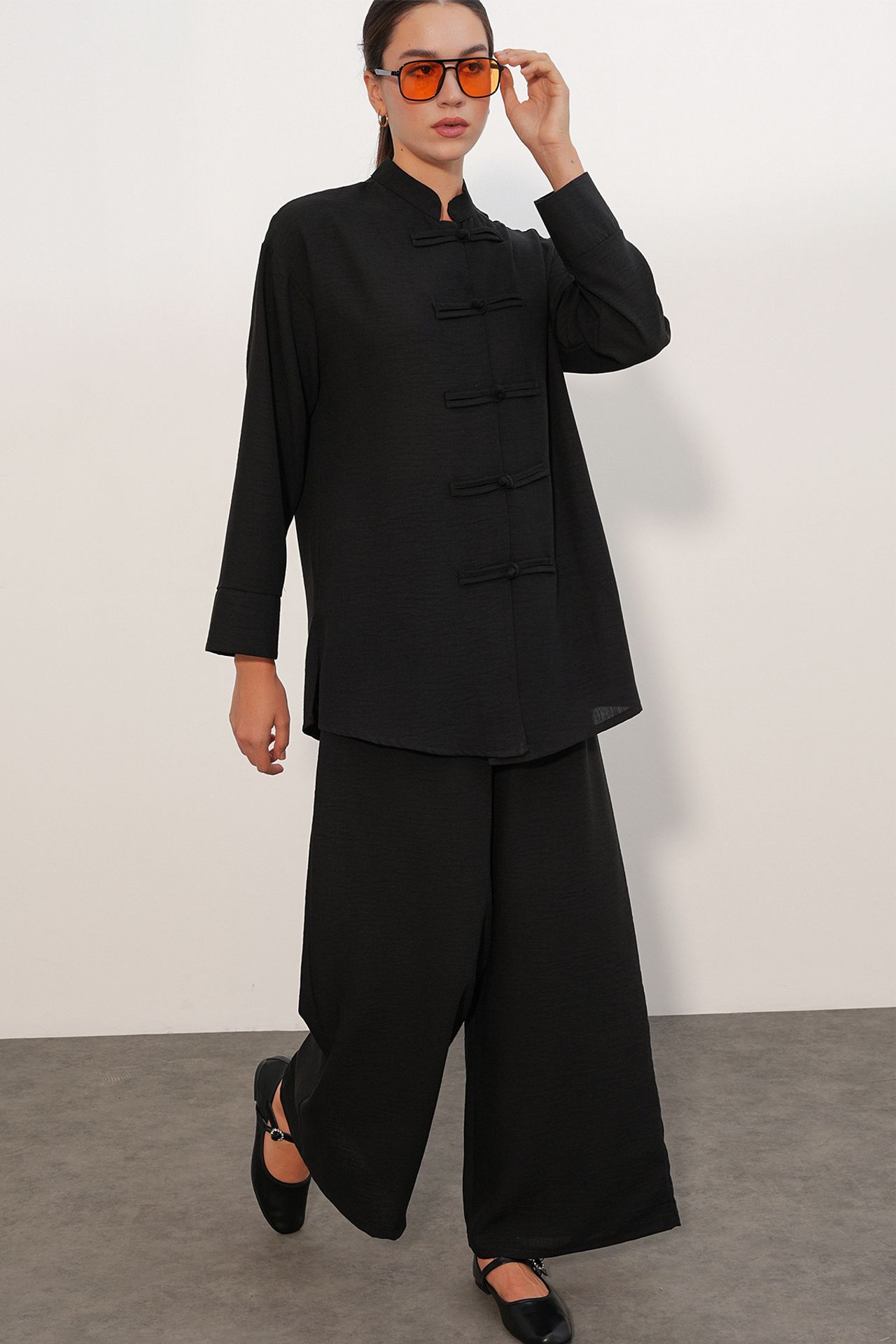 BDART 2-Piece Oversized Shirt Trousers Set 4