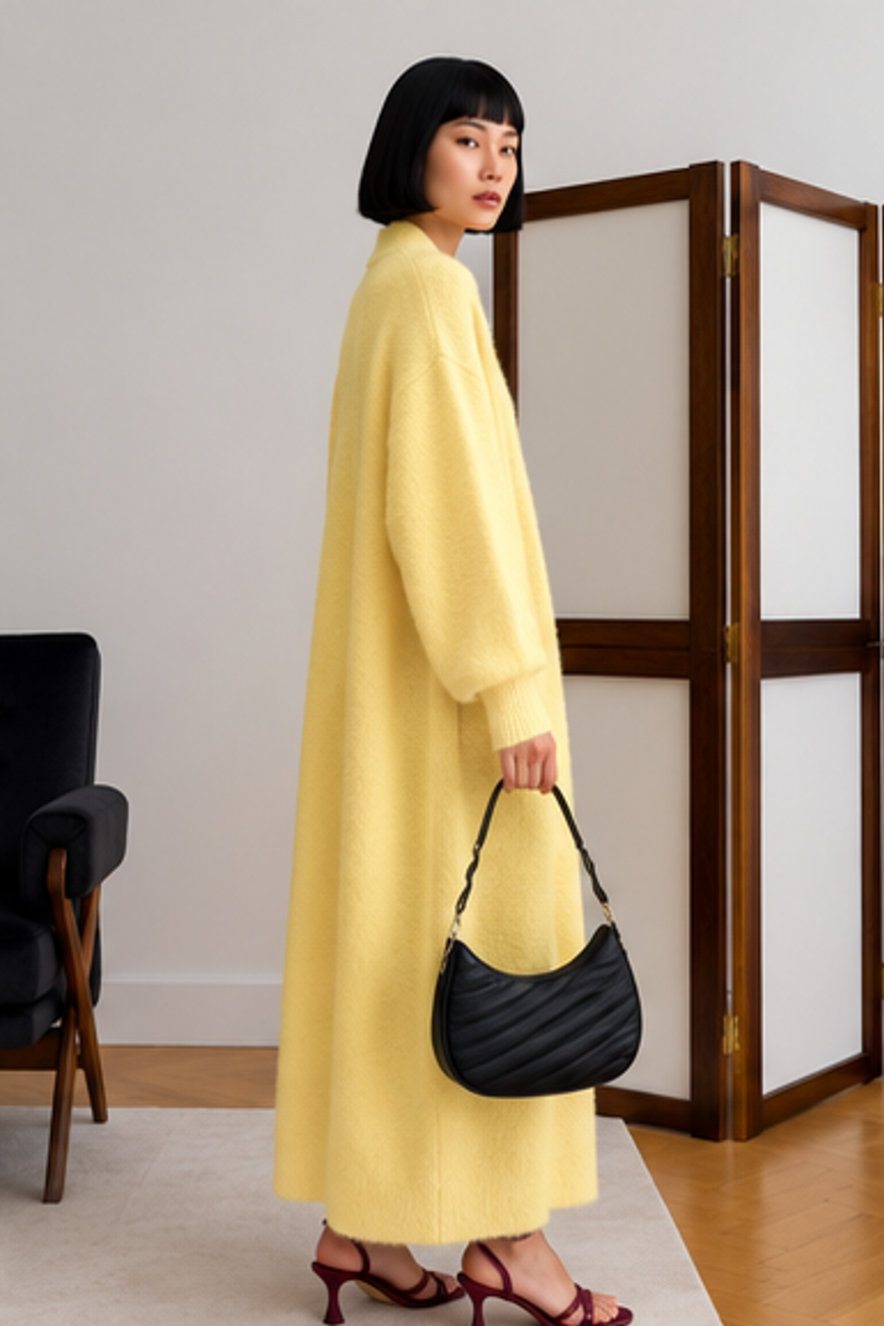 MY FASHION Açık Ön Normal Kalıp Hırka 1