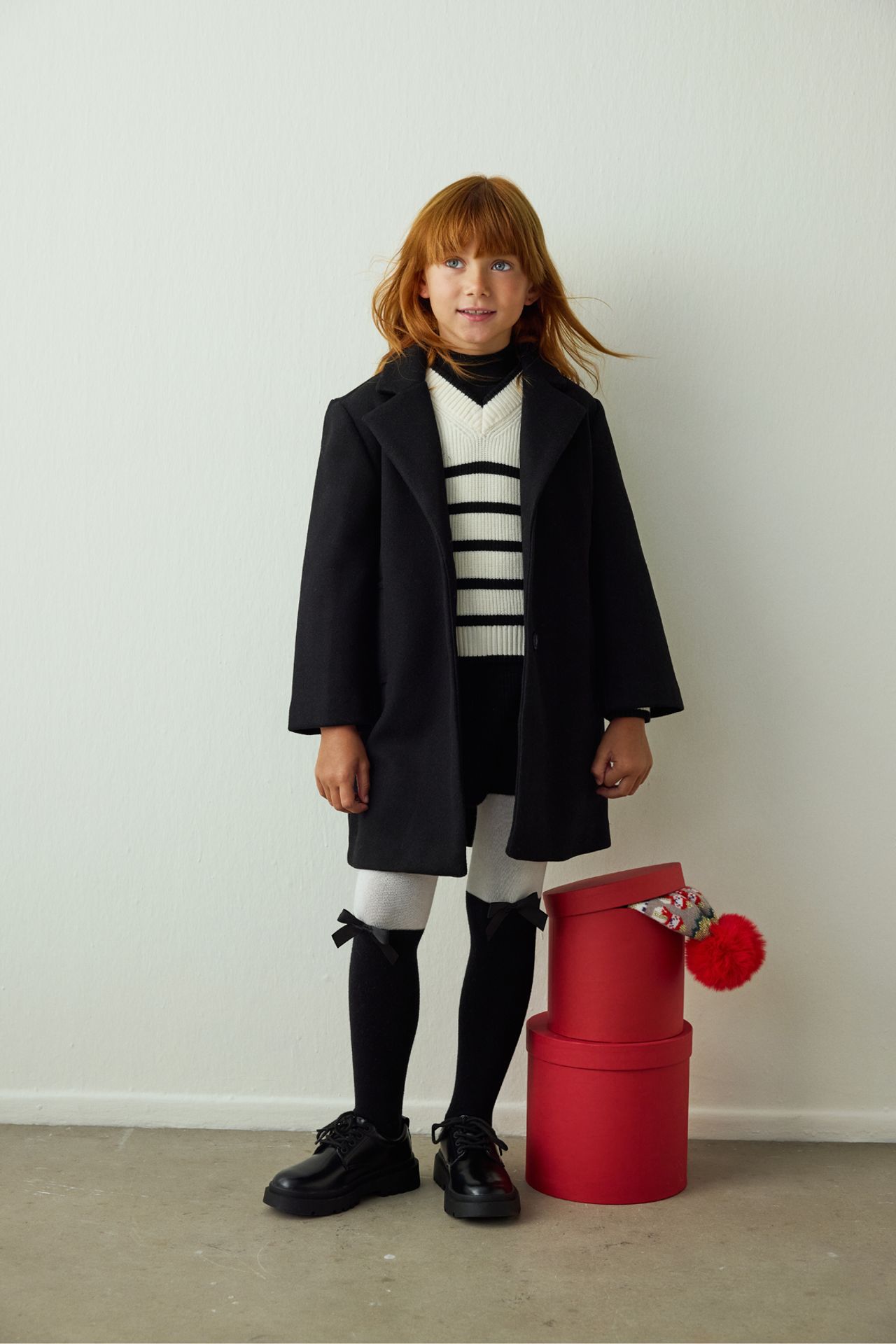PENTI Girls' Pretty Ribbon Tights 5