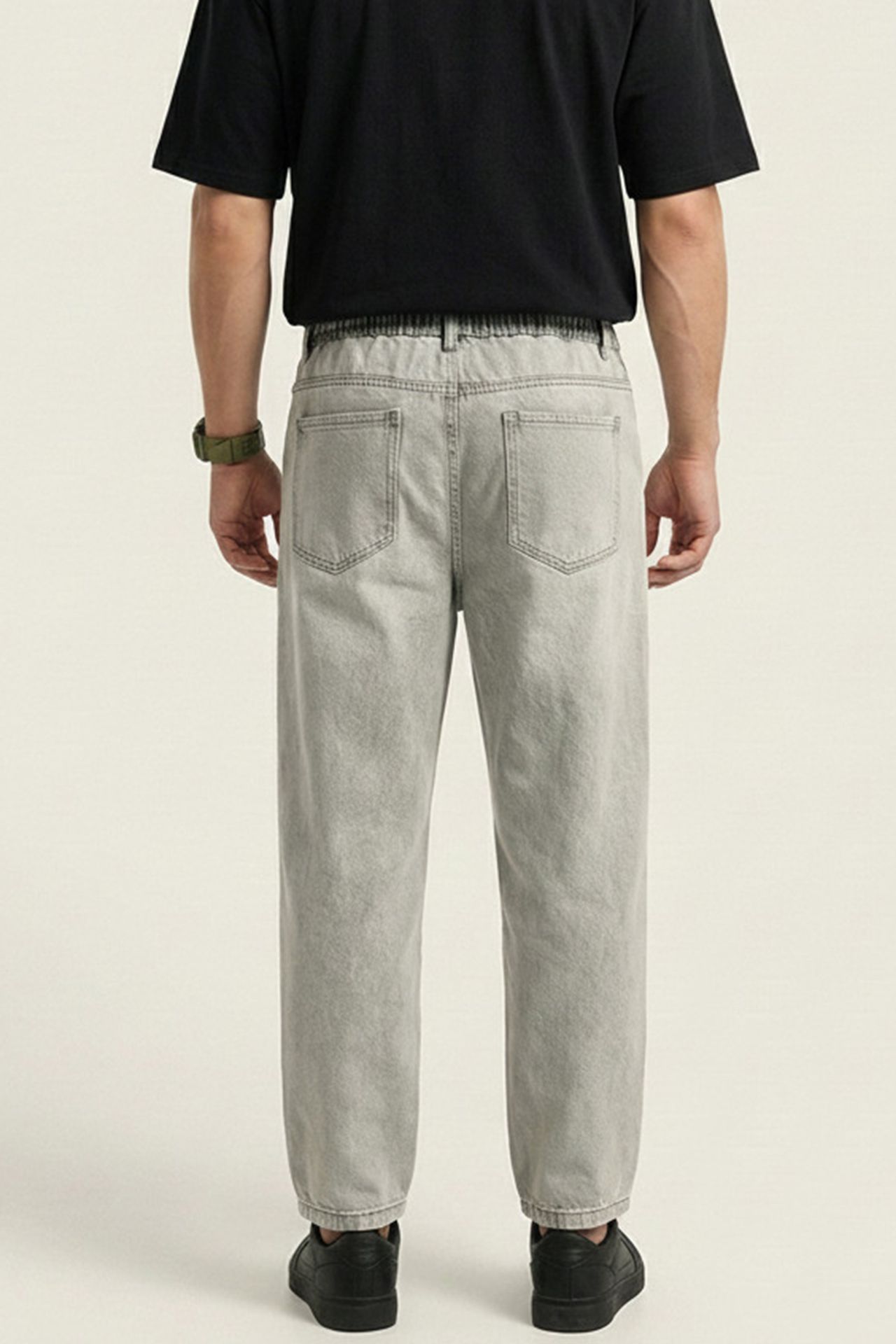 BDART Elastic Waist Denim Pants 5