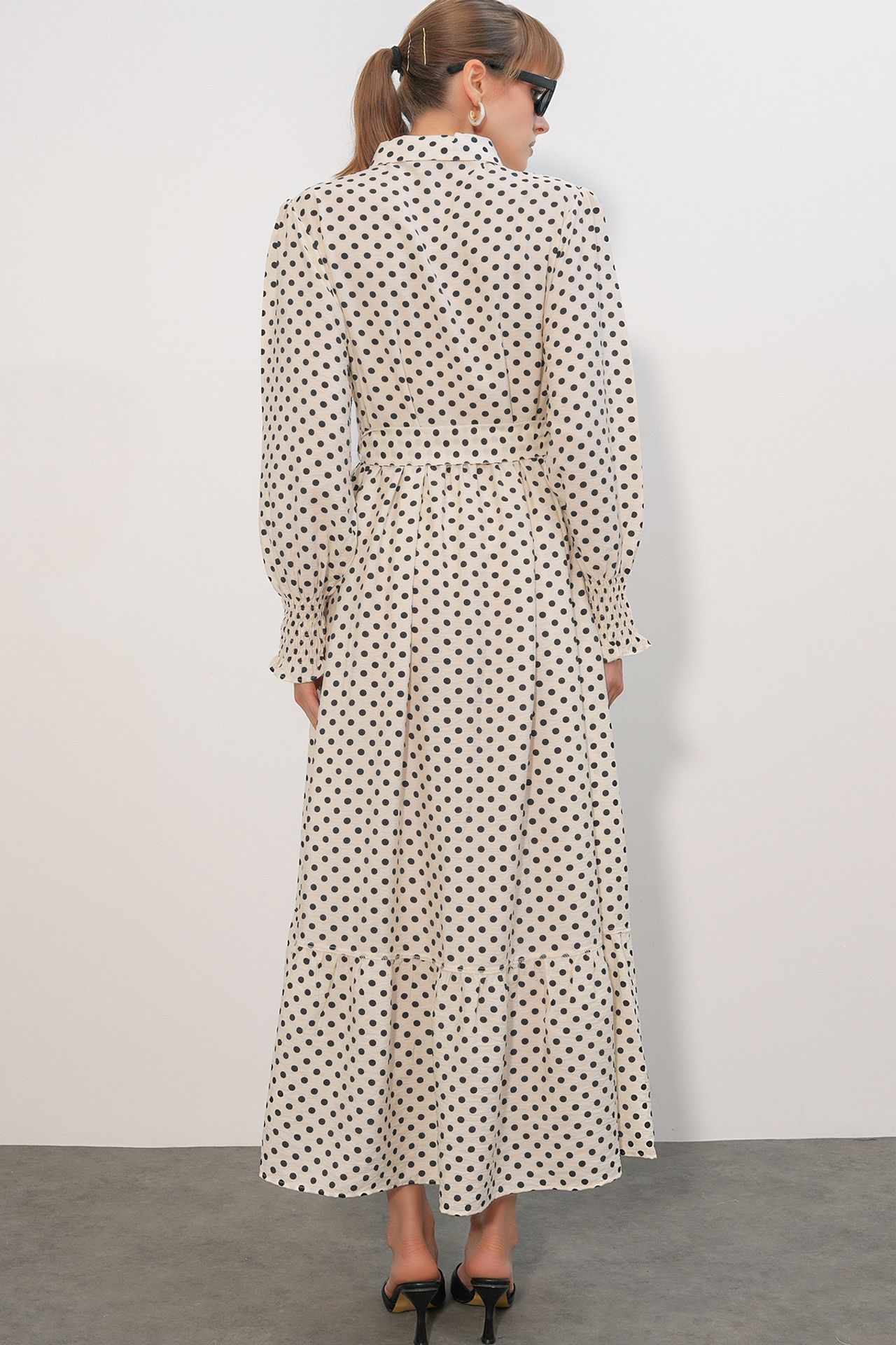 BDART Paisley Belted Midi Shirt Dress 6