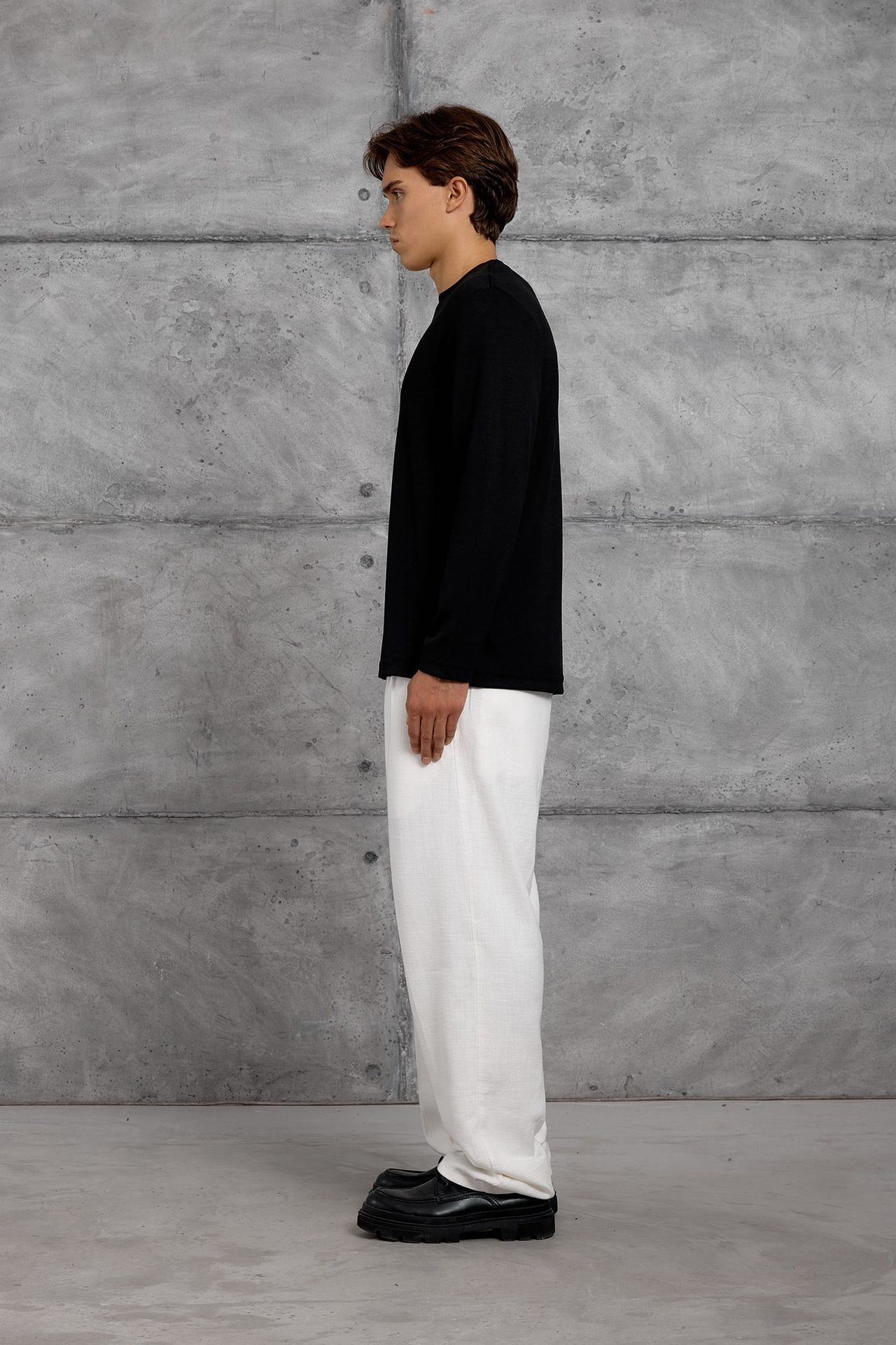NOMARC Normal Kalıp Bisiklet Yaka Sweatshirt 5