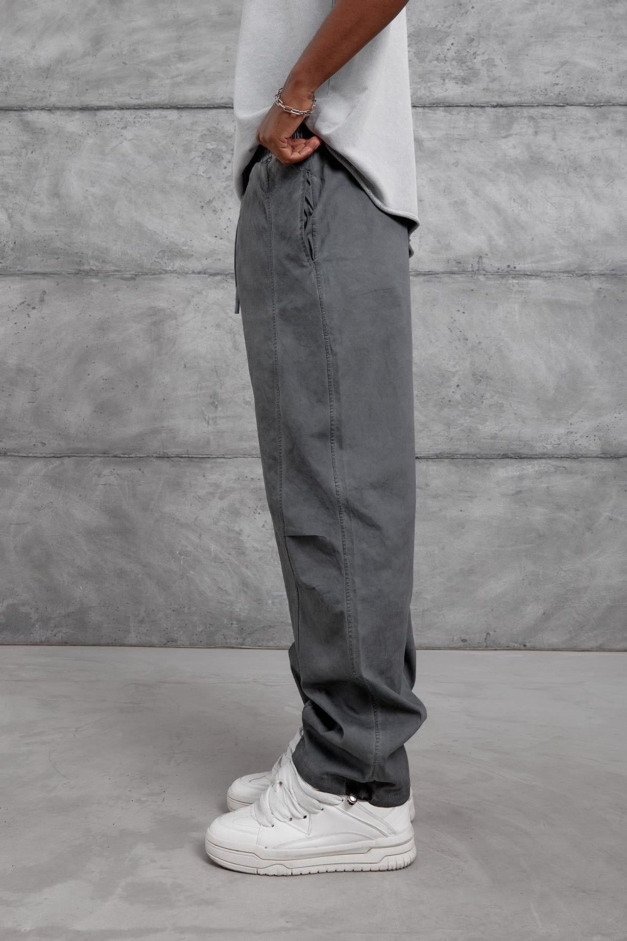 NOMARC Geniş Paça Büzgülü Pantolon 3
