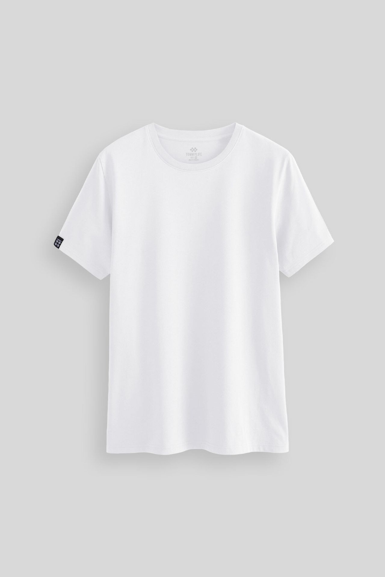 TOMMY Men's Cotton Elastane Crew Neck T-Shirt 2