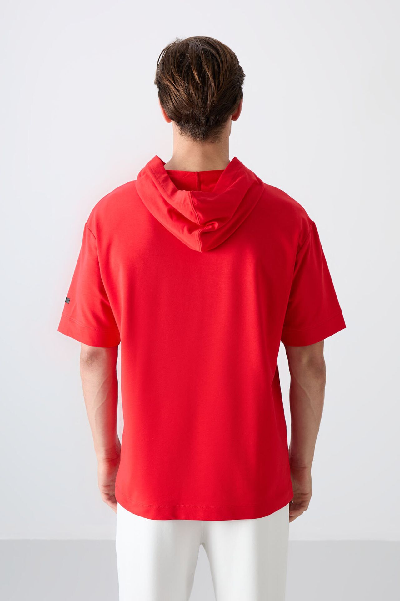TOMMY Oversized Hooded Short-Sleeve T-Shirt 5