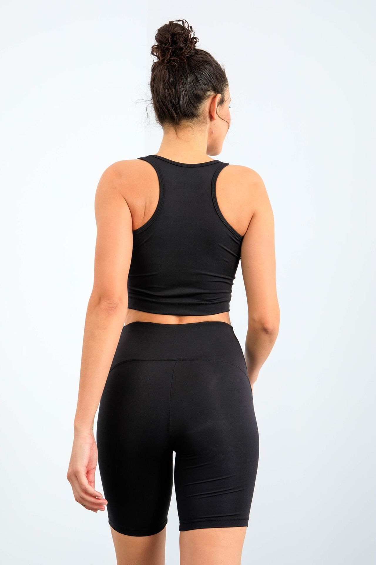 TOMMY Sleeveless Crew Neck Active Set With Cycling Shorts 6