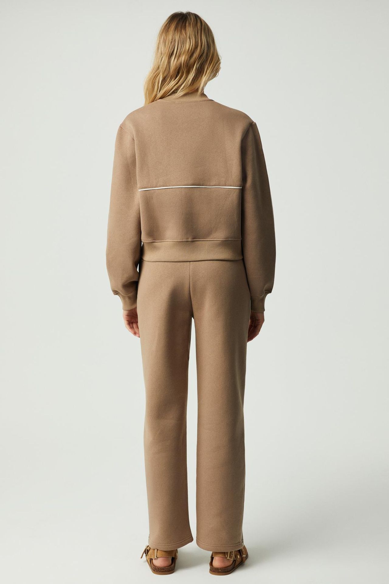GRIMELANGE Crop Half Zip Sweatshirt 5