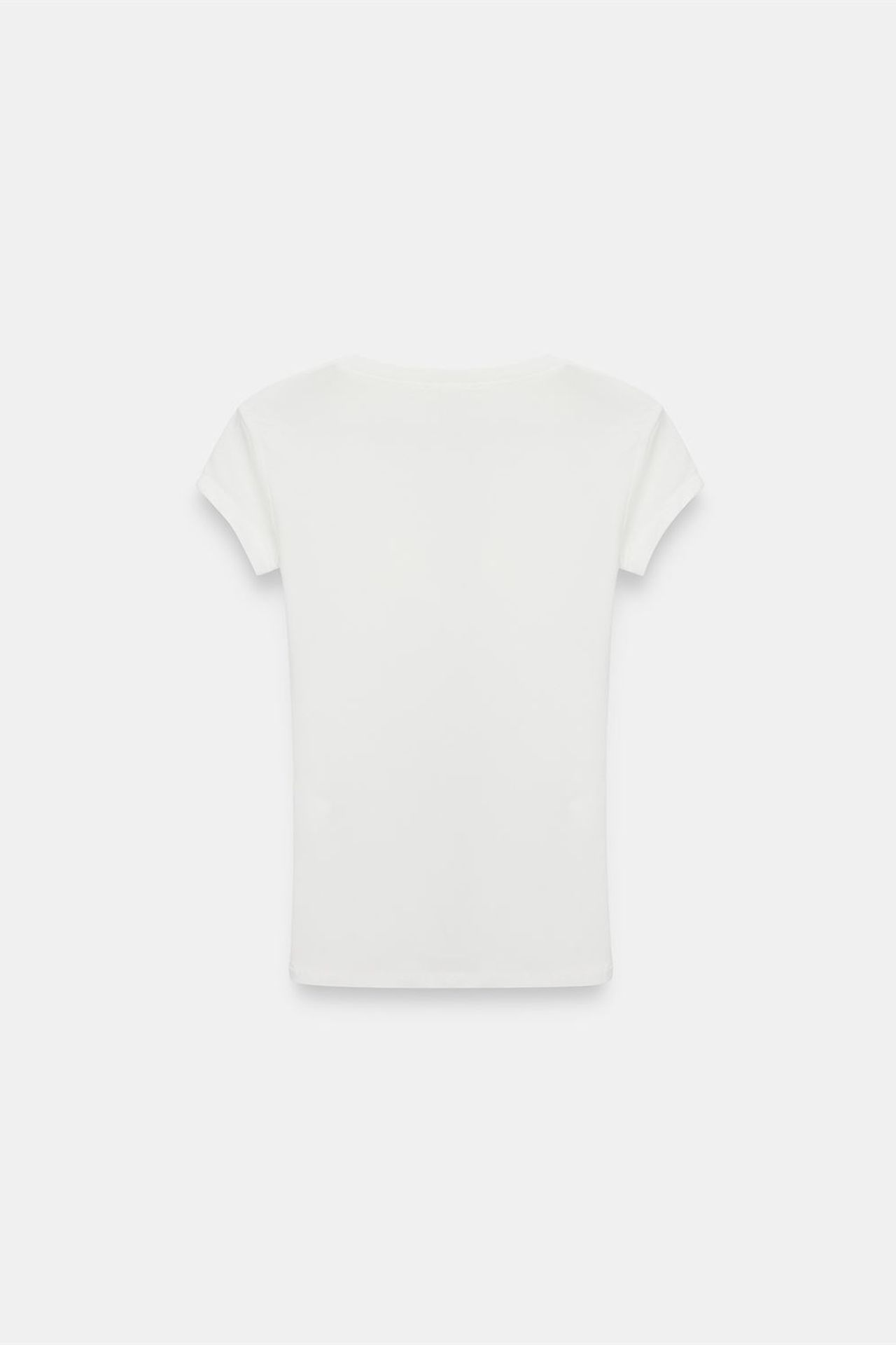 DILVIN Slim Fit V-Neck Jersey Blouse 6