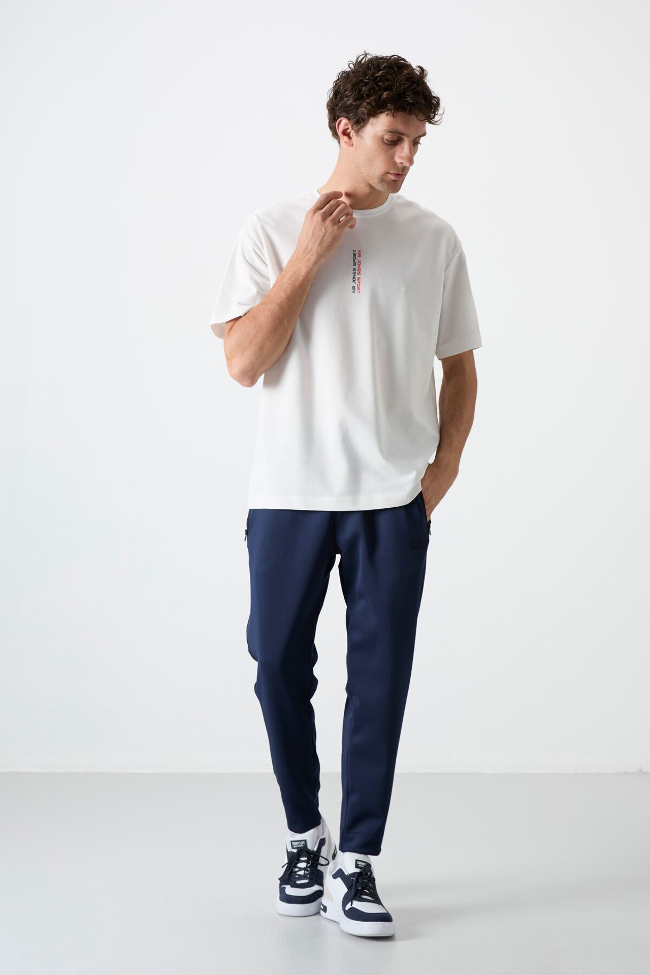 TOMMY Men's Solid Jogger Sweatpants 6