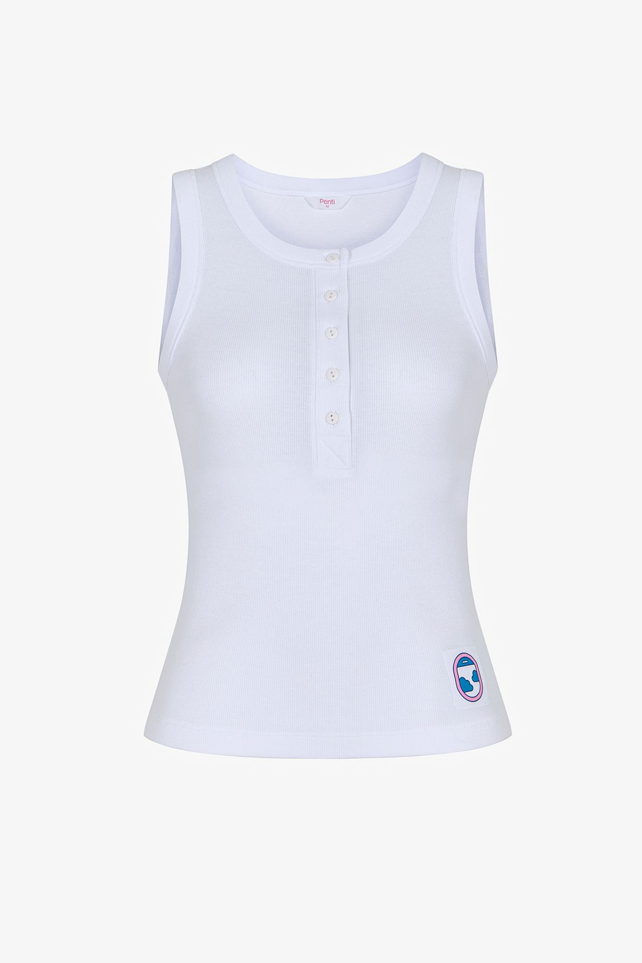 PENTI Vacation Ribbed Camisole Pajama Top 5