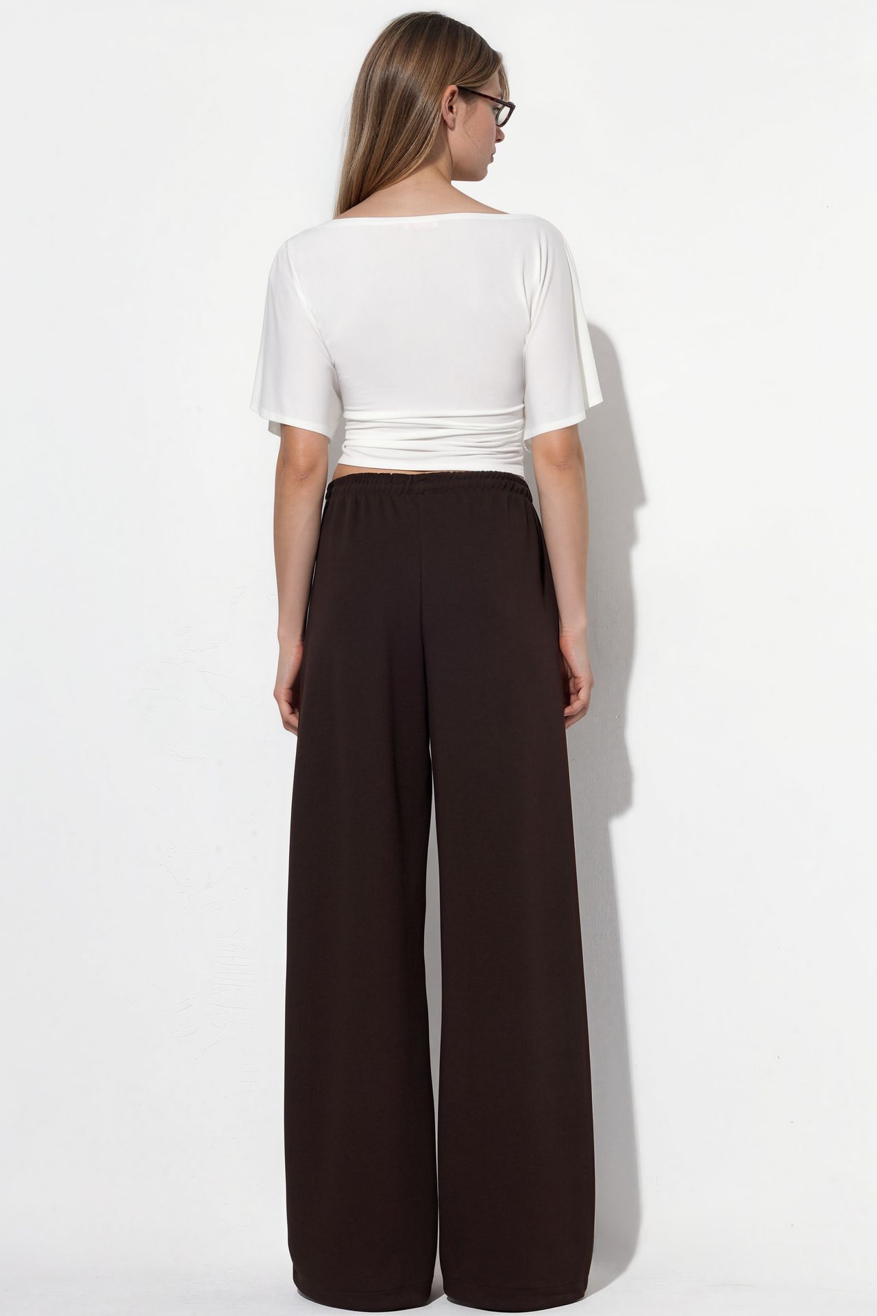 BUSEM Wide-Leg Jersey Trousers 3