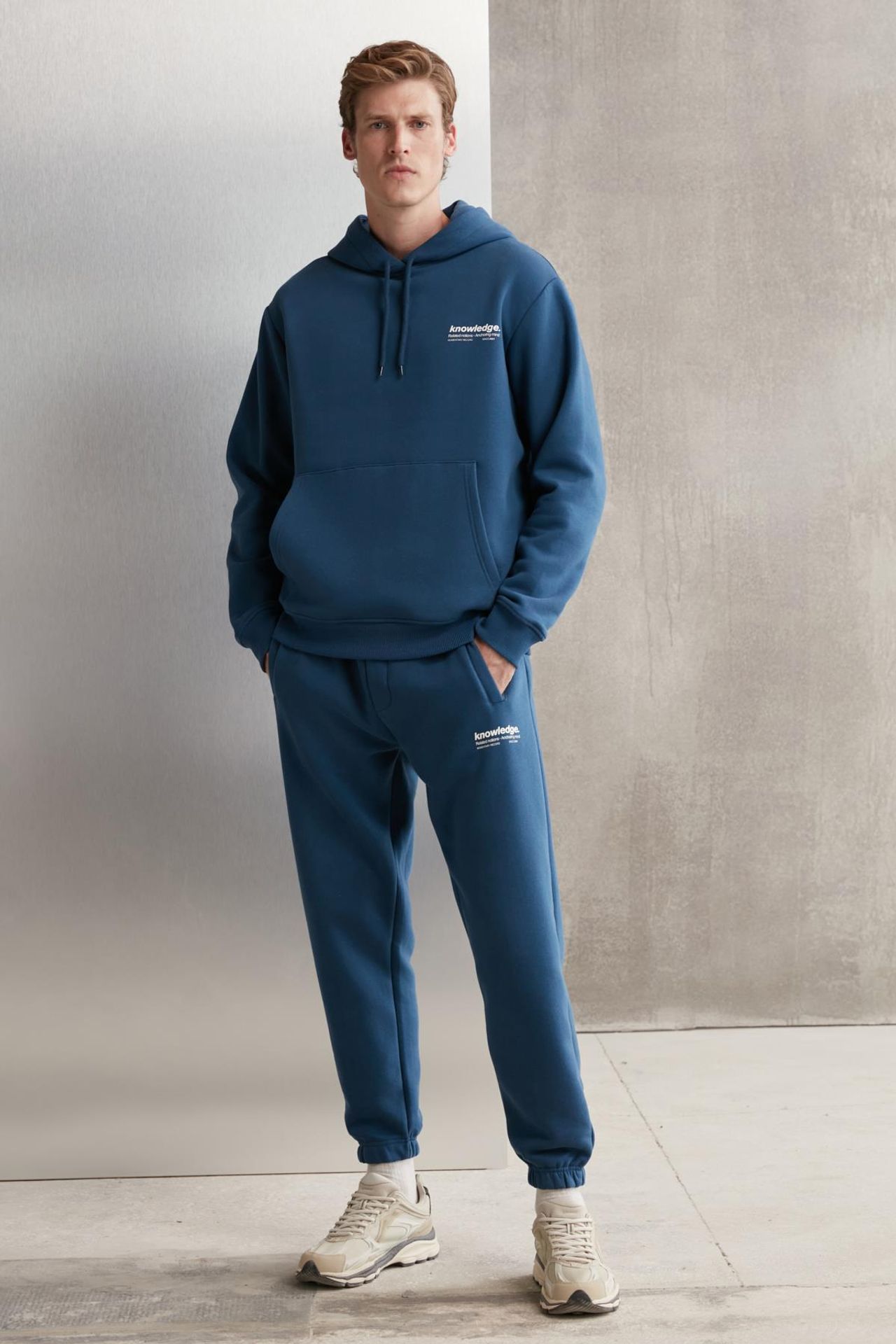 GRIMELANGE Baskılı Kapüşonlu Sweatshirt 1